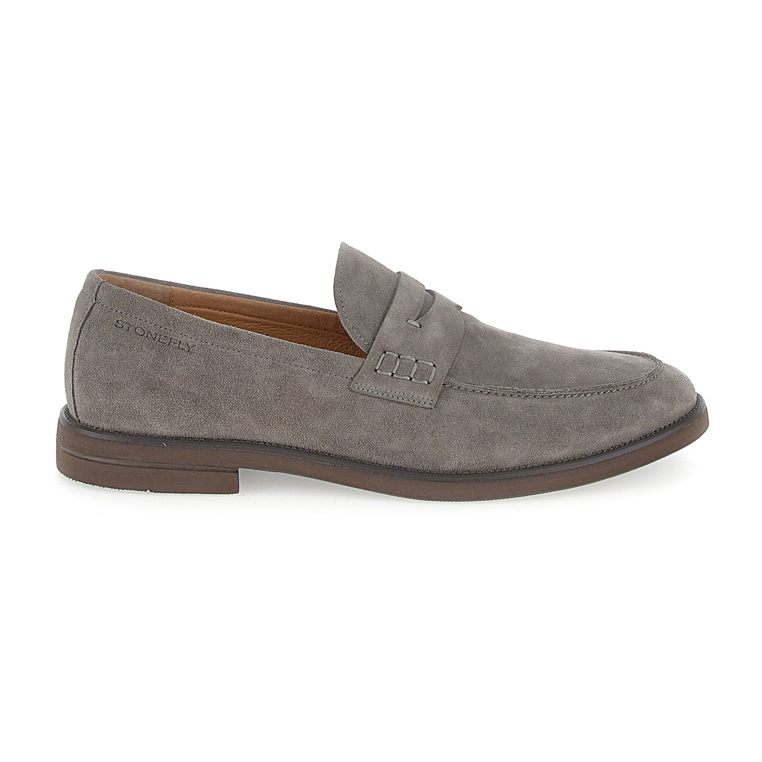 UOMO MOCASSINI CALVIN 9 GRIGIO SCURO 220797 Z41 01