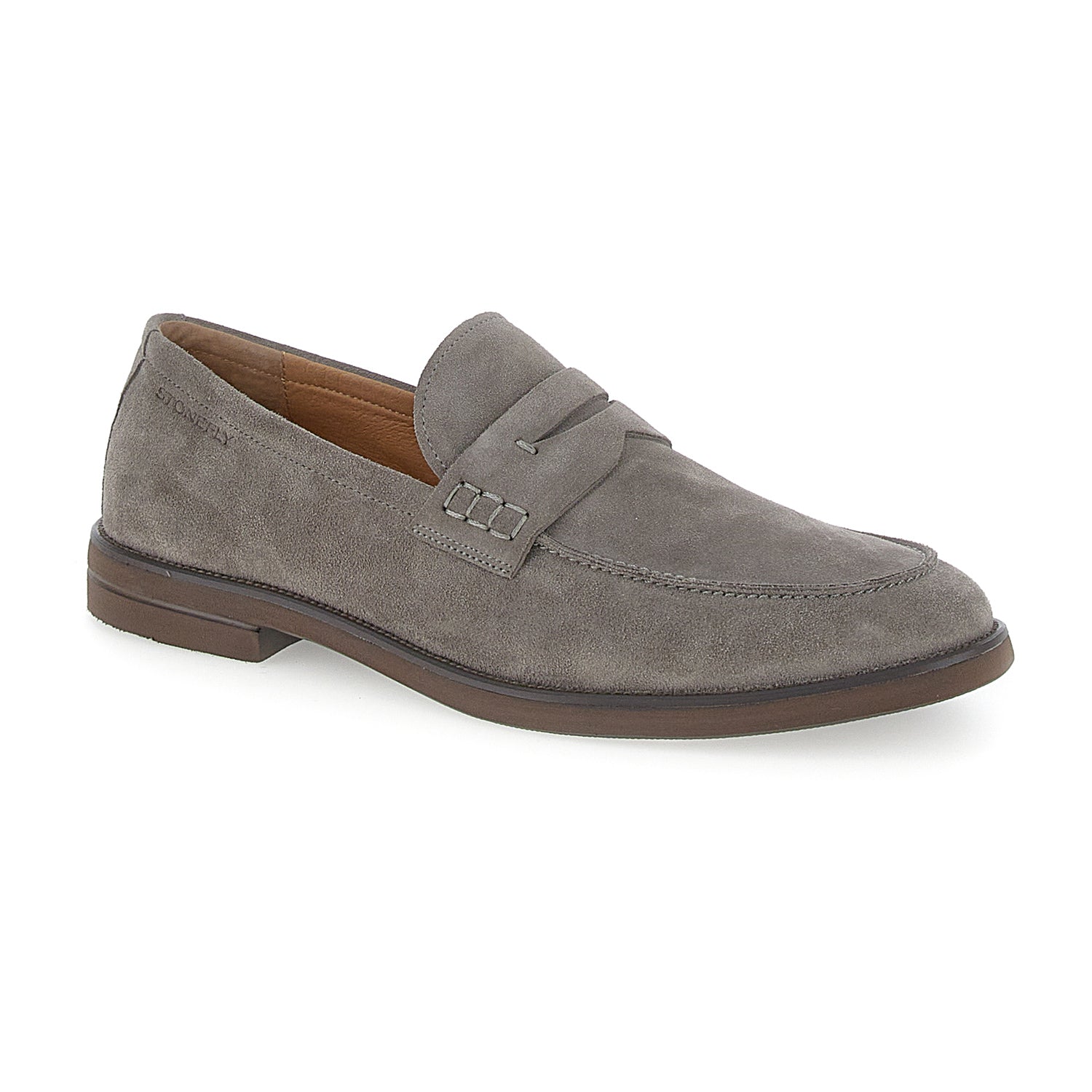 UOMO MOCASSINI CALVIN 9 GRIGIO SCURO 220797 Z41 02