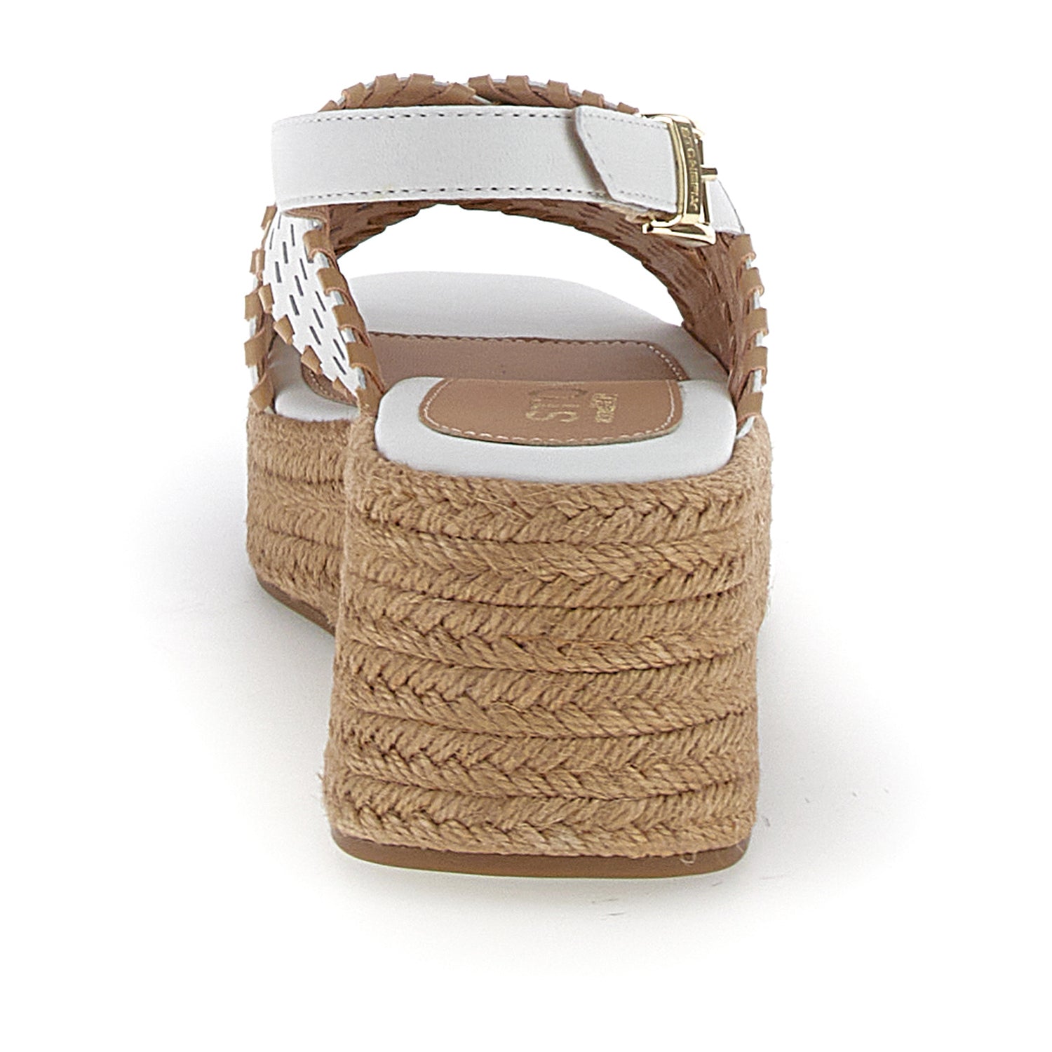 DONNA SANDALI CON ZEPPA IVORY 2 BIANCO 220863 150 05