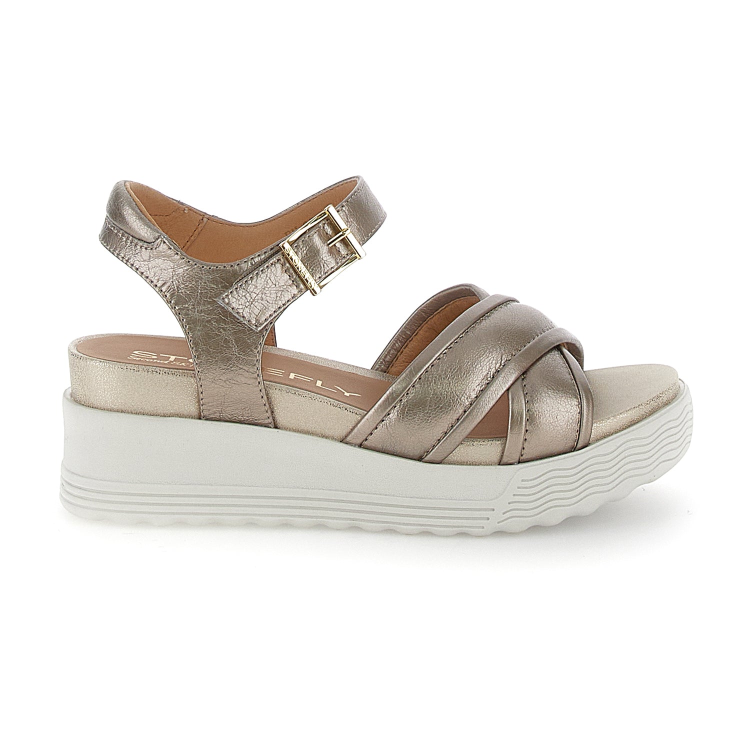 DONNA SANDALI CON ZEPPA PARKY 23 ORO 220894 Z00 01