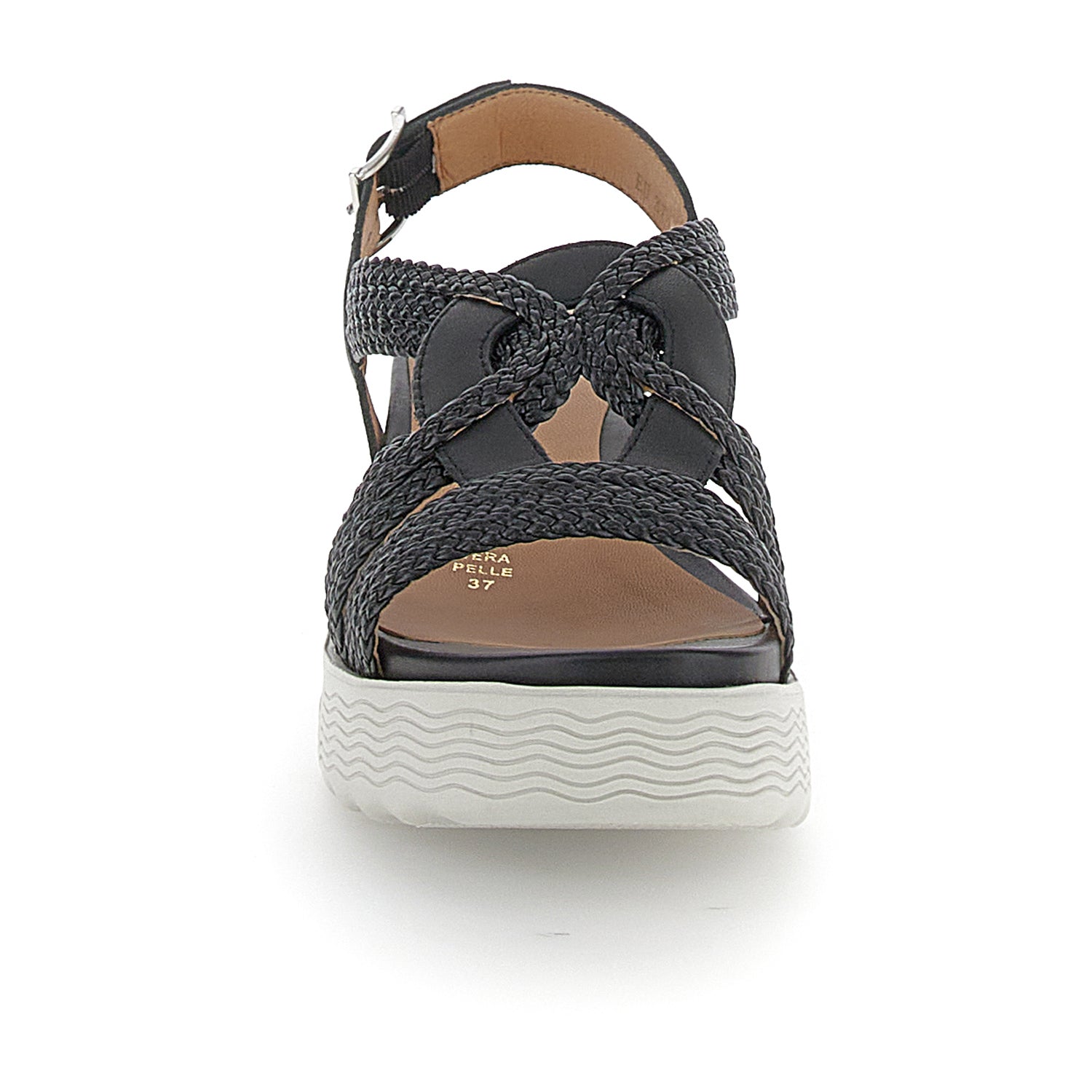 DONNA SANDALI CON ZEPPA PARKY 24 NERO 220895 000 04