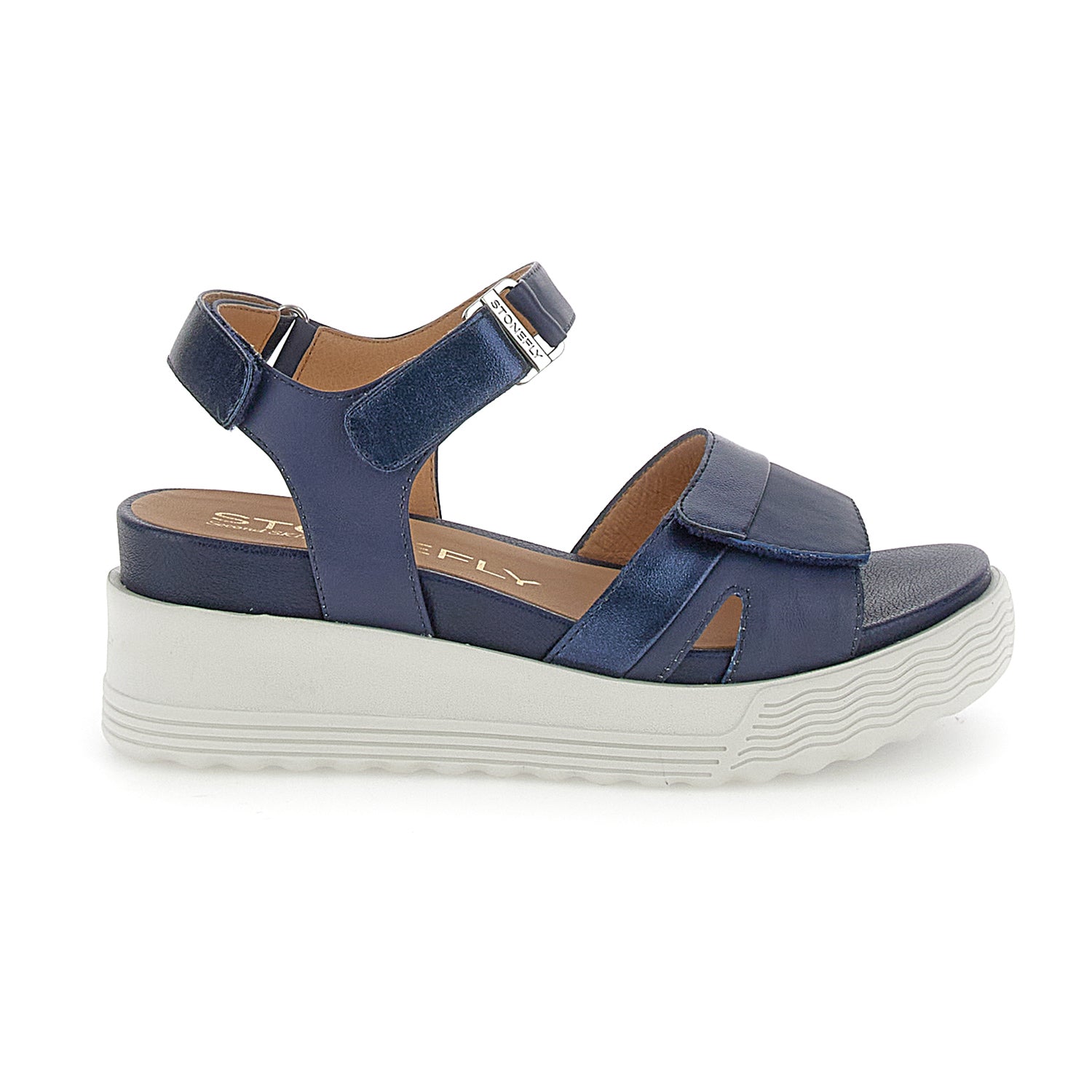 DONNA SANDALI CON ZEPPA PARKY 26 BLU SCURO 220899 07J 01