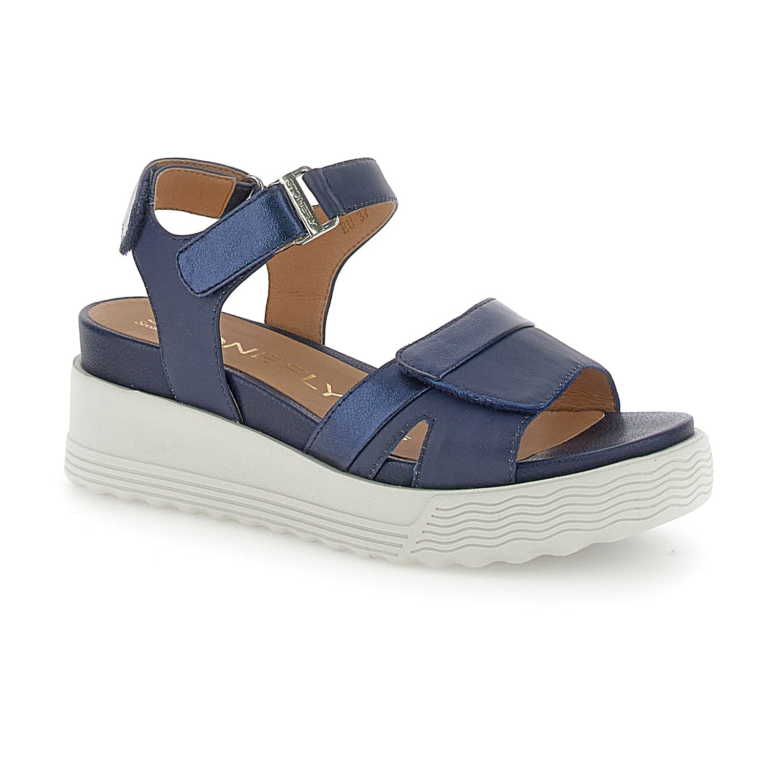 DONNA SANDALI CON ZEPPA PARKY 26 BLU SCURO 220899 07J 02