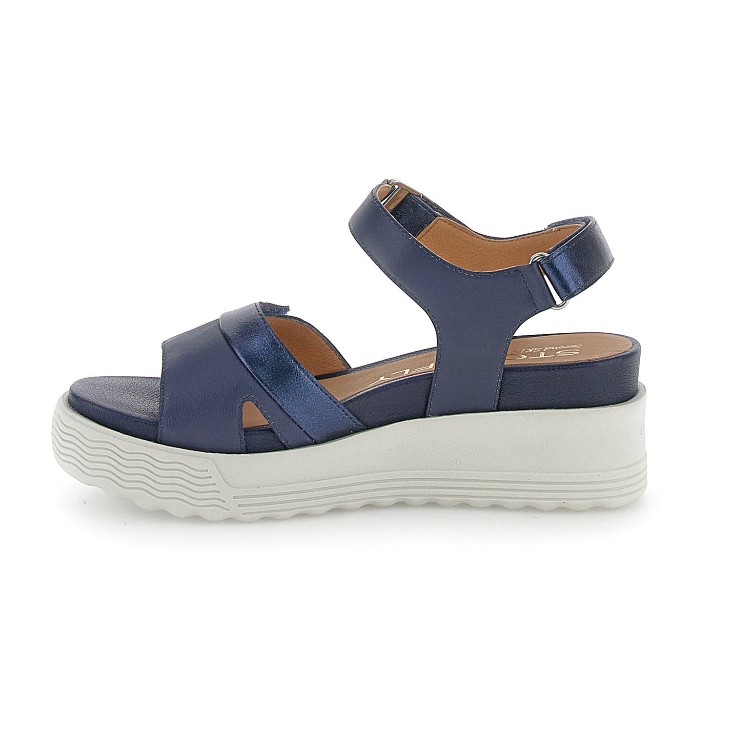 DONNA SANDALI CON ZEPPA PARKY 26 BLU SCURO 220899 07J 03