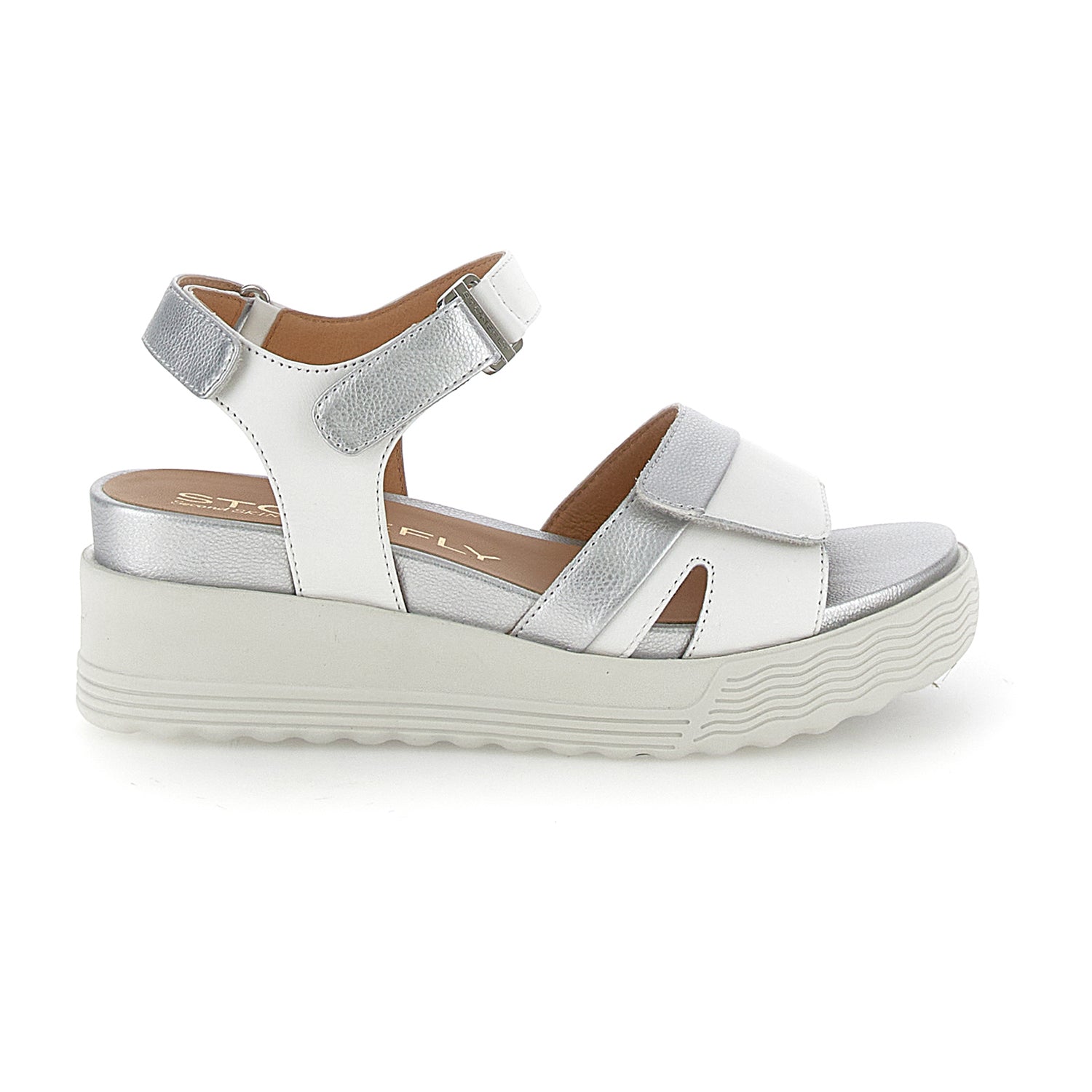 PARKY 26 WEDGE SANDAL WHITE