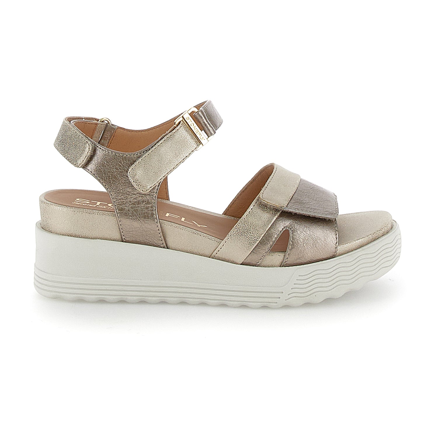 DONNA SANDALI CON ZEPPA PARKY 26 ORO 220900 Z00 01