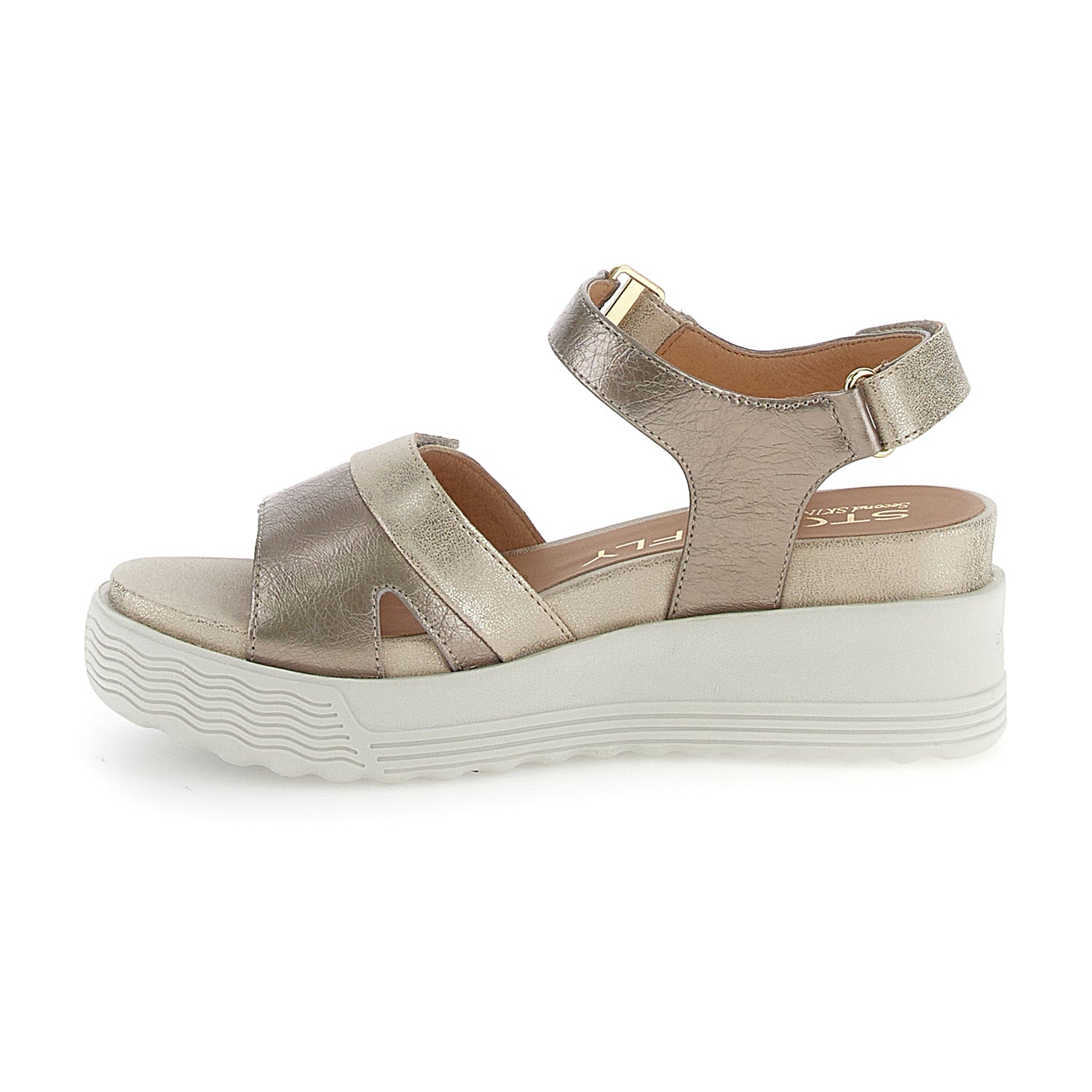 DONNA SANDALI CON ZEPPA PARKY 26 ORO 220900 Z00 03