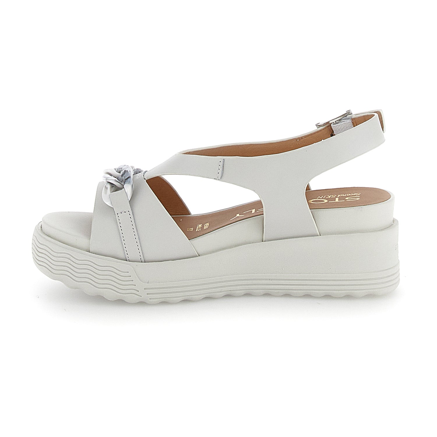 DONNA SANDALI CON ZEPPA PARKY 28 BIANCO 220903 151 03