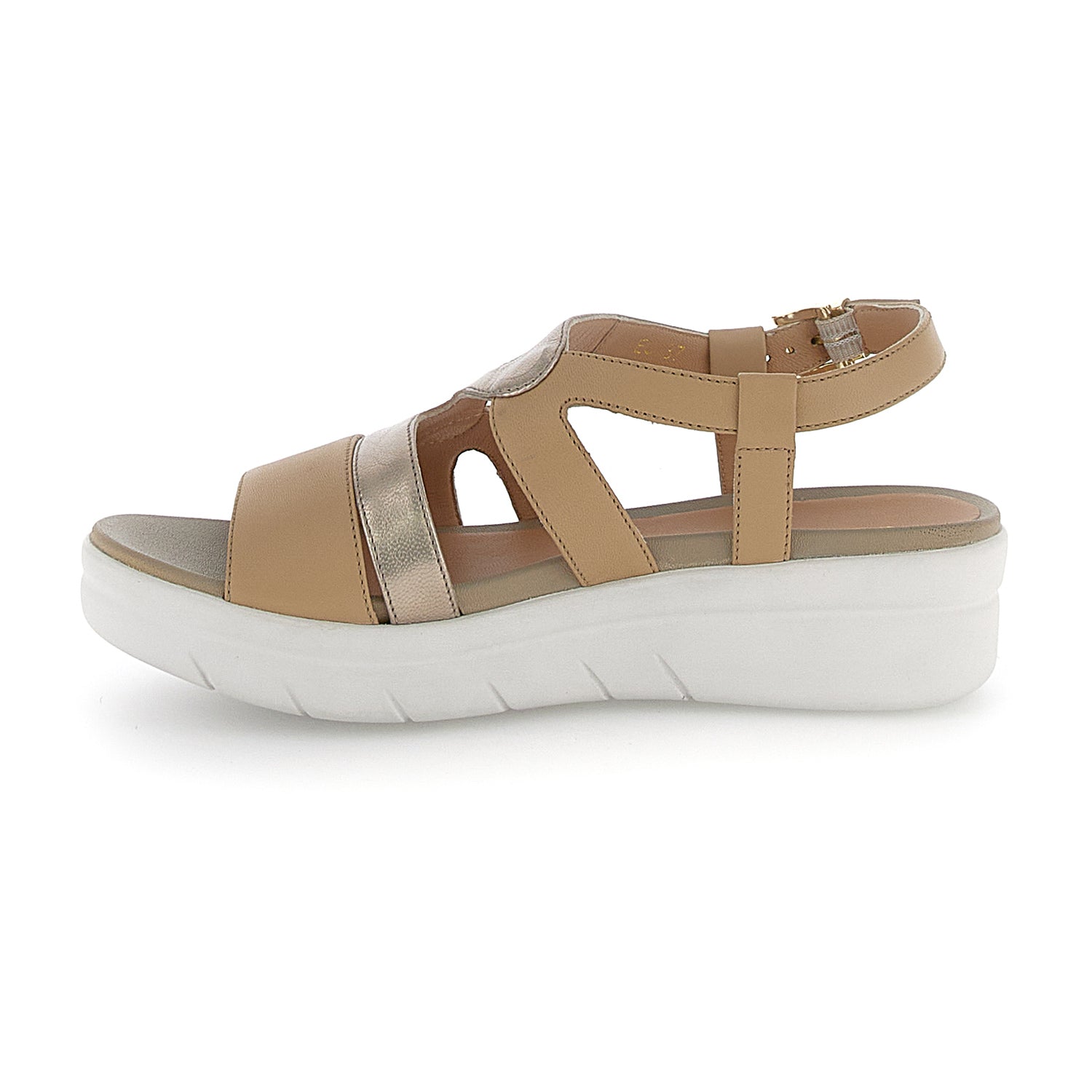 DONNA SANDALI CON ZEPPA AQUA 23 BEIGE 220917 C9F 03