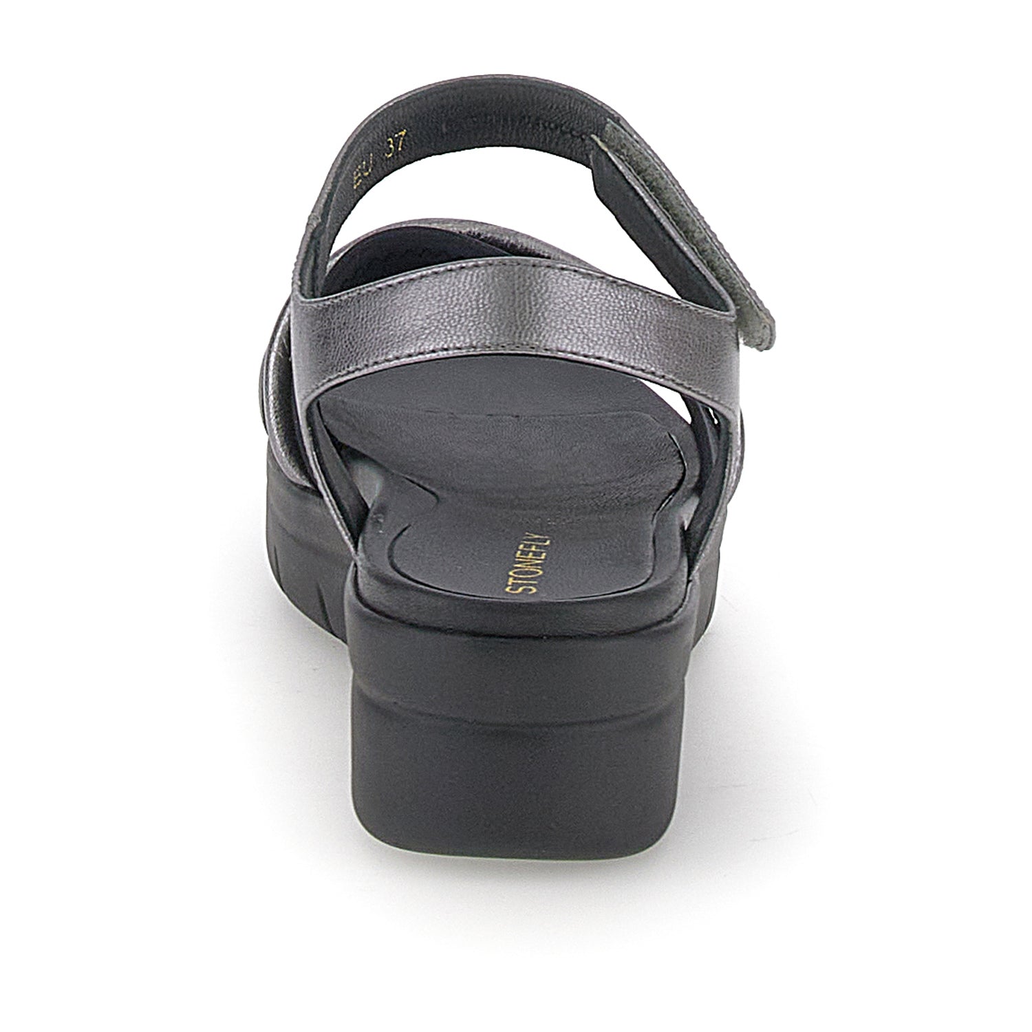 DONNA SANDALI CON ZEPPA AQUA 25 NERO 220921 67H 05