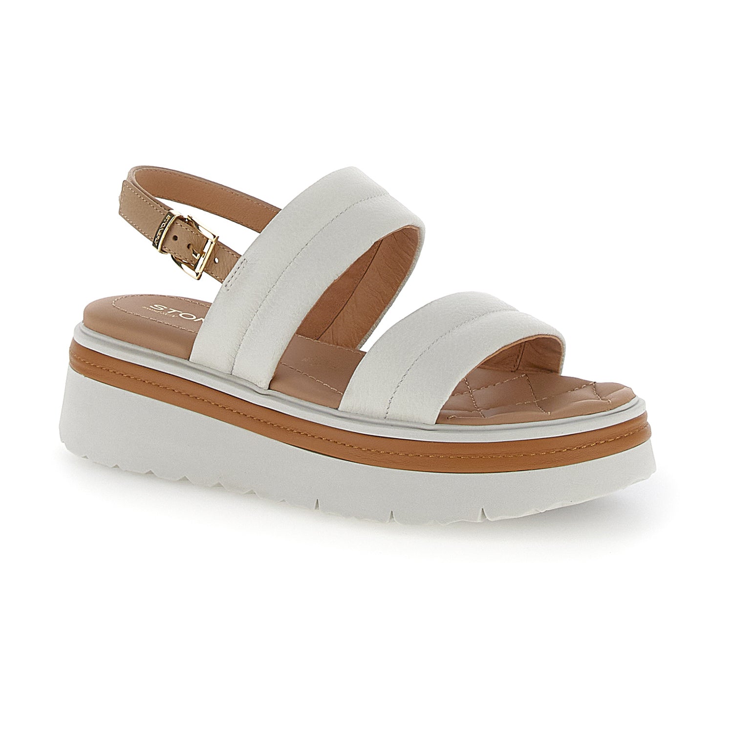 DONNA SANDALI CON ZEPPA SOLES 2 GRIGIO CHIARO 220970 346 02