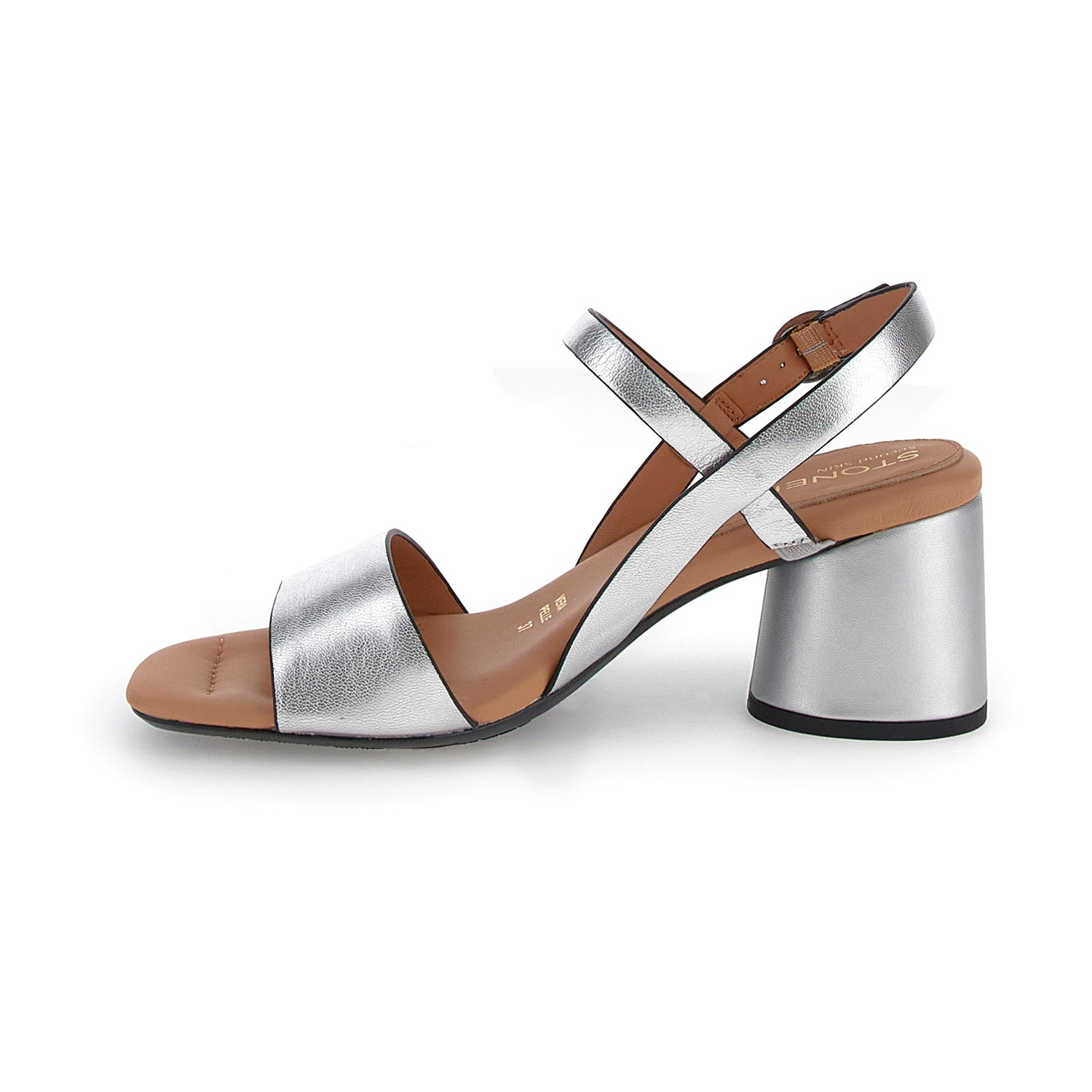 DONNA SANDALI CON TACCO TALITHA 5 ARGENTO 221017 058 03