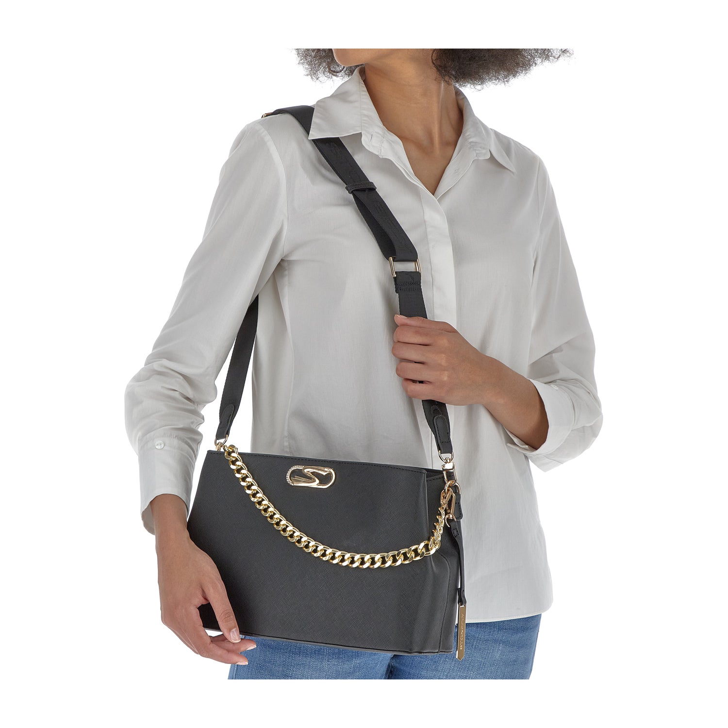 DONNA CAP BAG FLYEVENT CAP BAG L NERO 221283 000 11