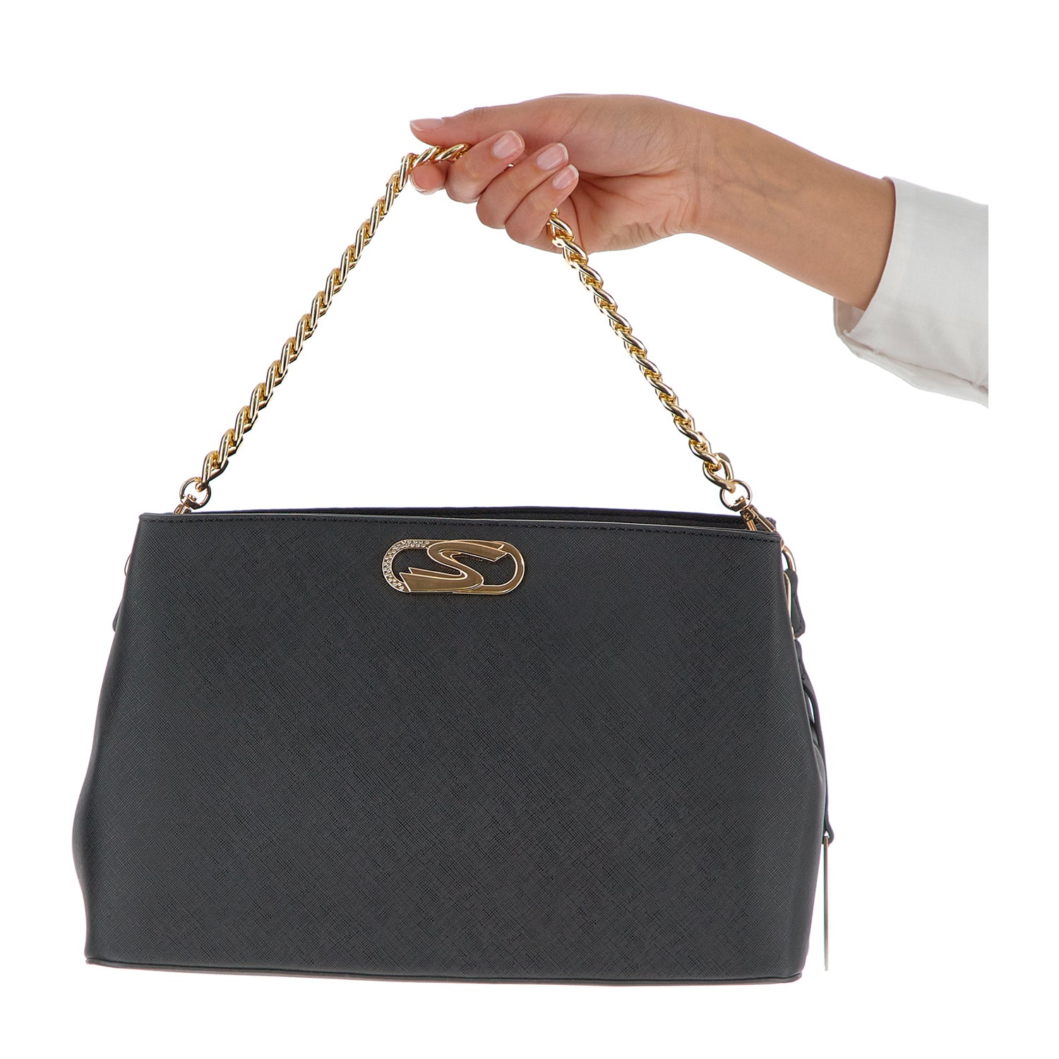 DONNA CAP BAG FLYEVENT CAP BAG L NERO 221283 000 12