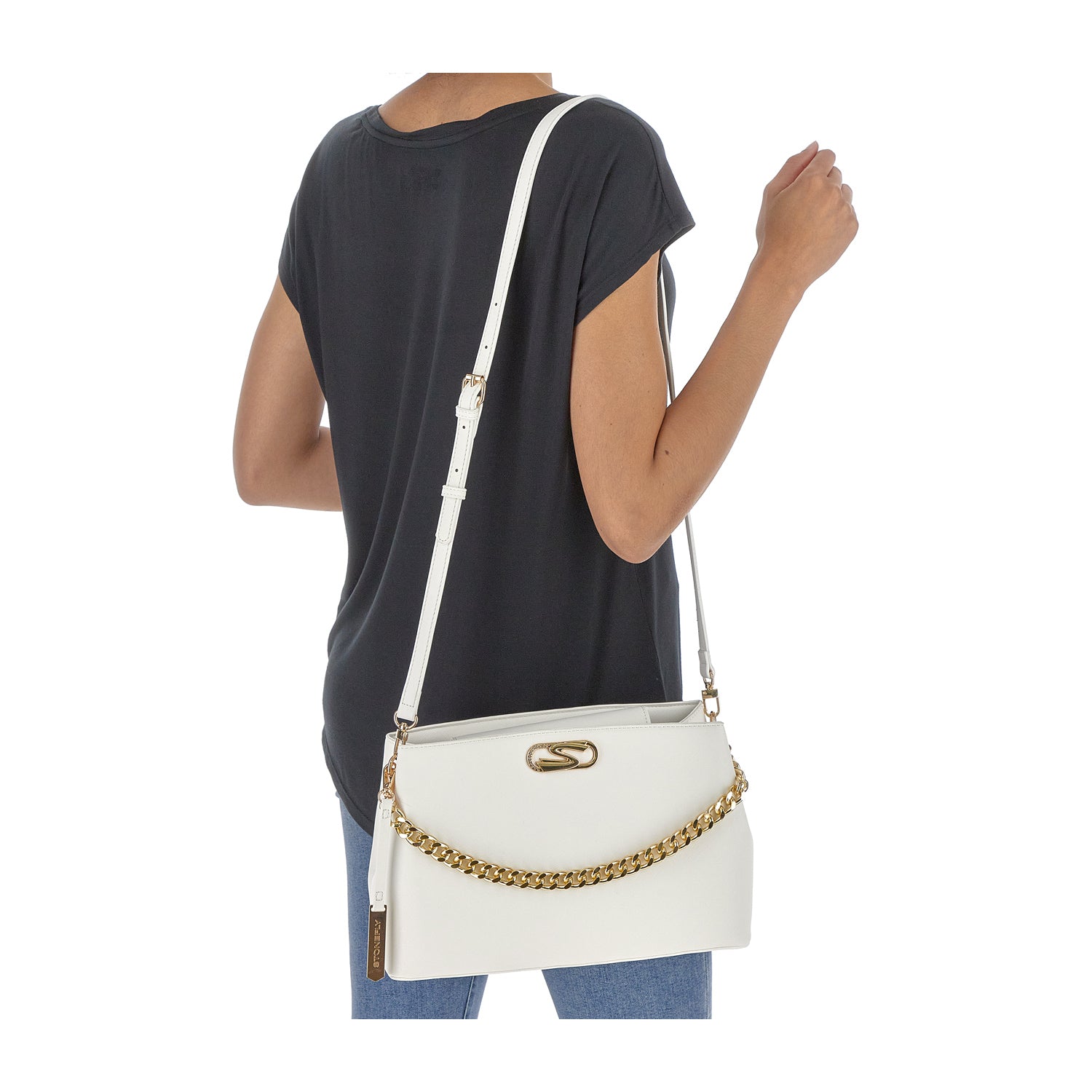 DONNA CAP BAG FLYEVENT CAP BAG L BIANCO 221283 0F1 11