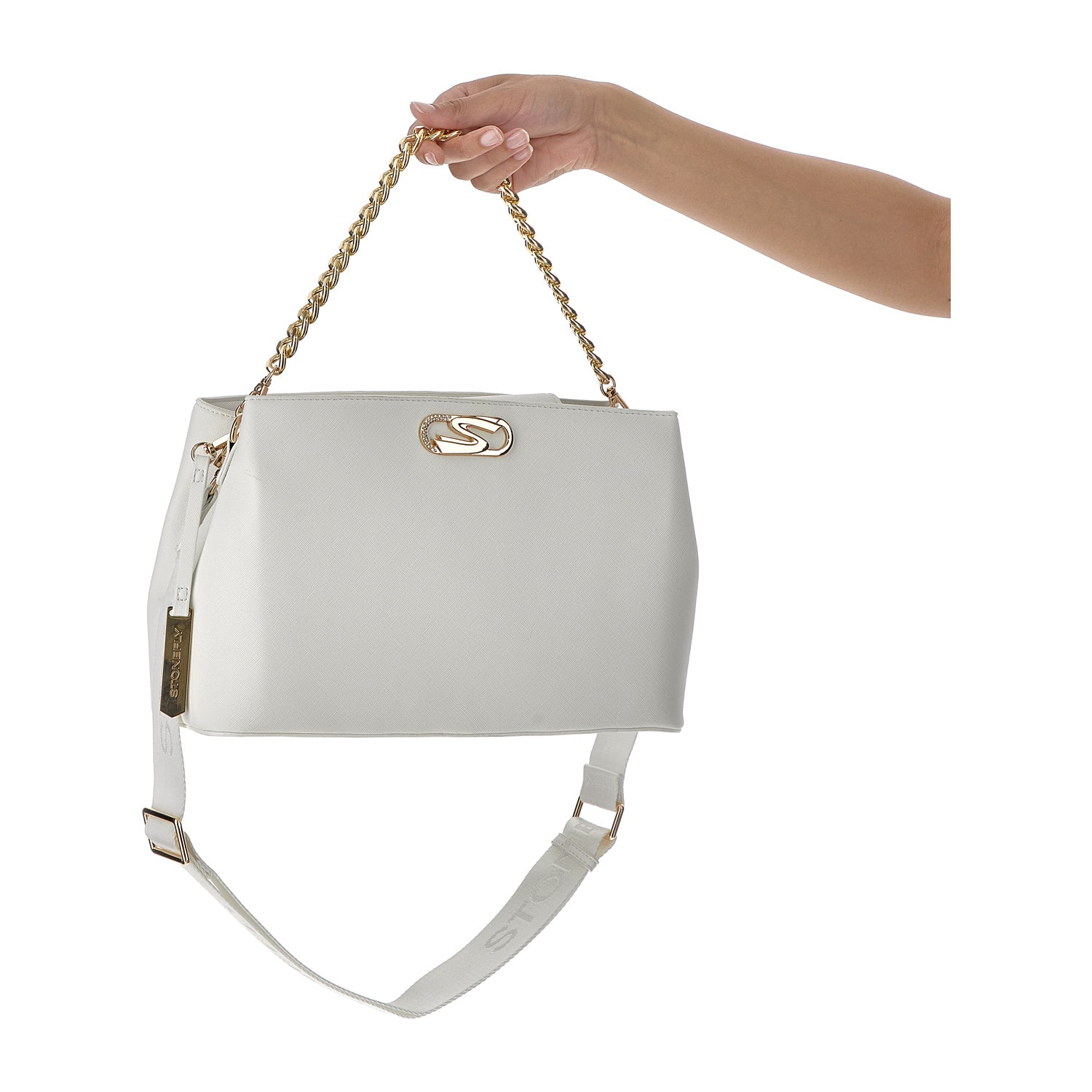 DONNA CAP BAG FLYEVENT CAP BAG L BIANCO 221283 0F1 12