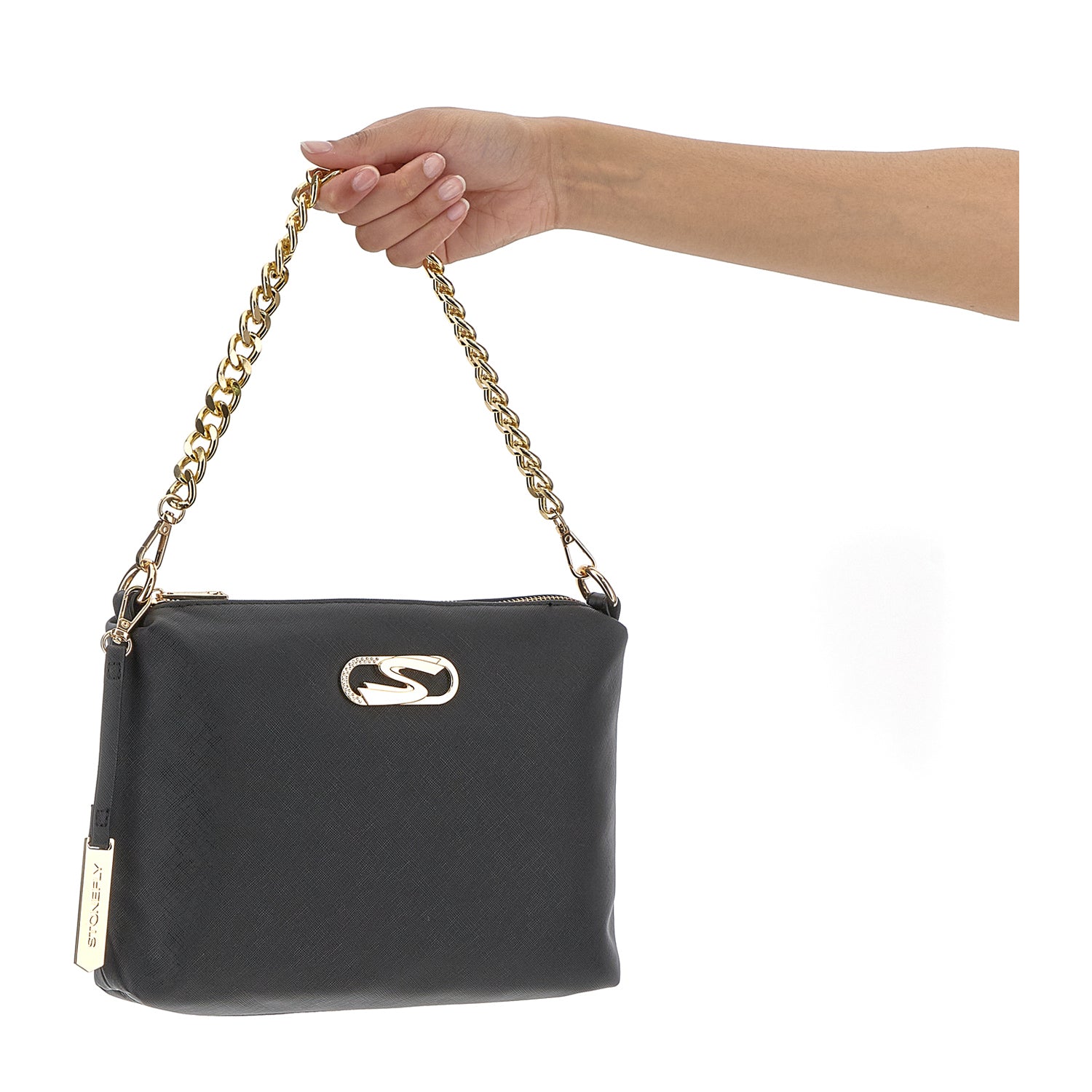 DONNA SACCA FLYEVENT POUCH BAG NERO 221287 000 12