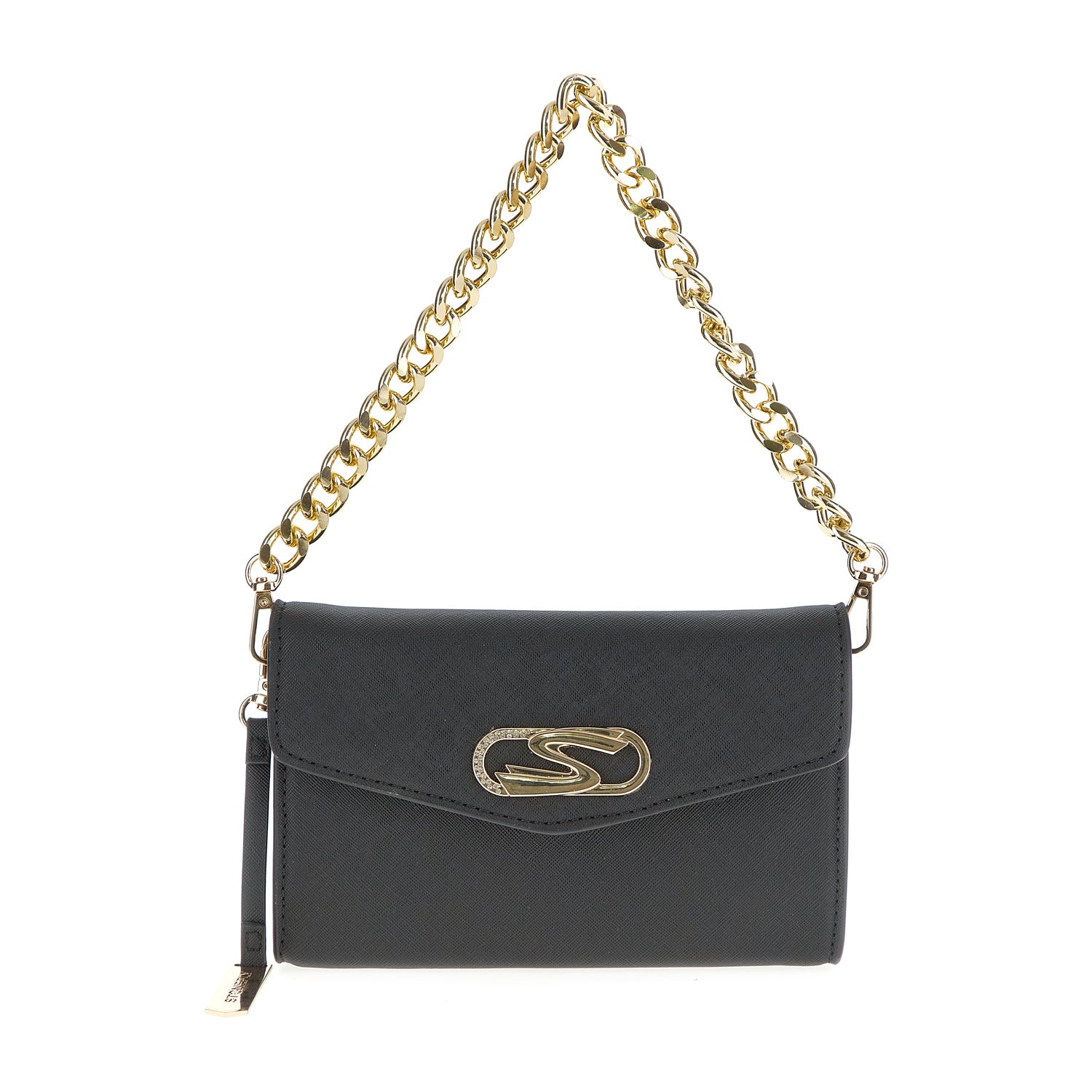 DONNA BORSA A TRACOLLA FLYEVENT FLAP CROSSBODY NERO 221288 000 01