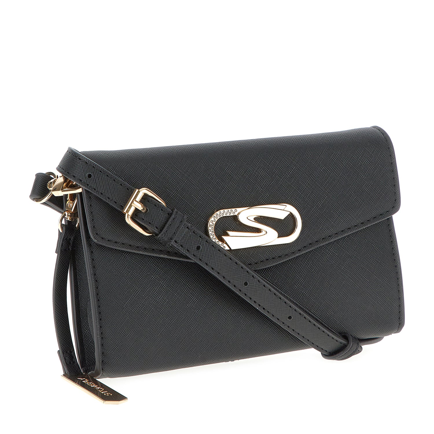 DONNA BORSA A TRACOLLA FLYEVENT FLAP CROSSBODY NERO 221288 000 02