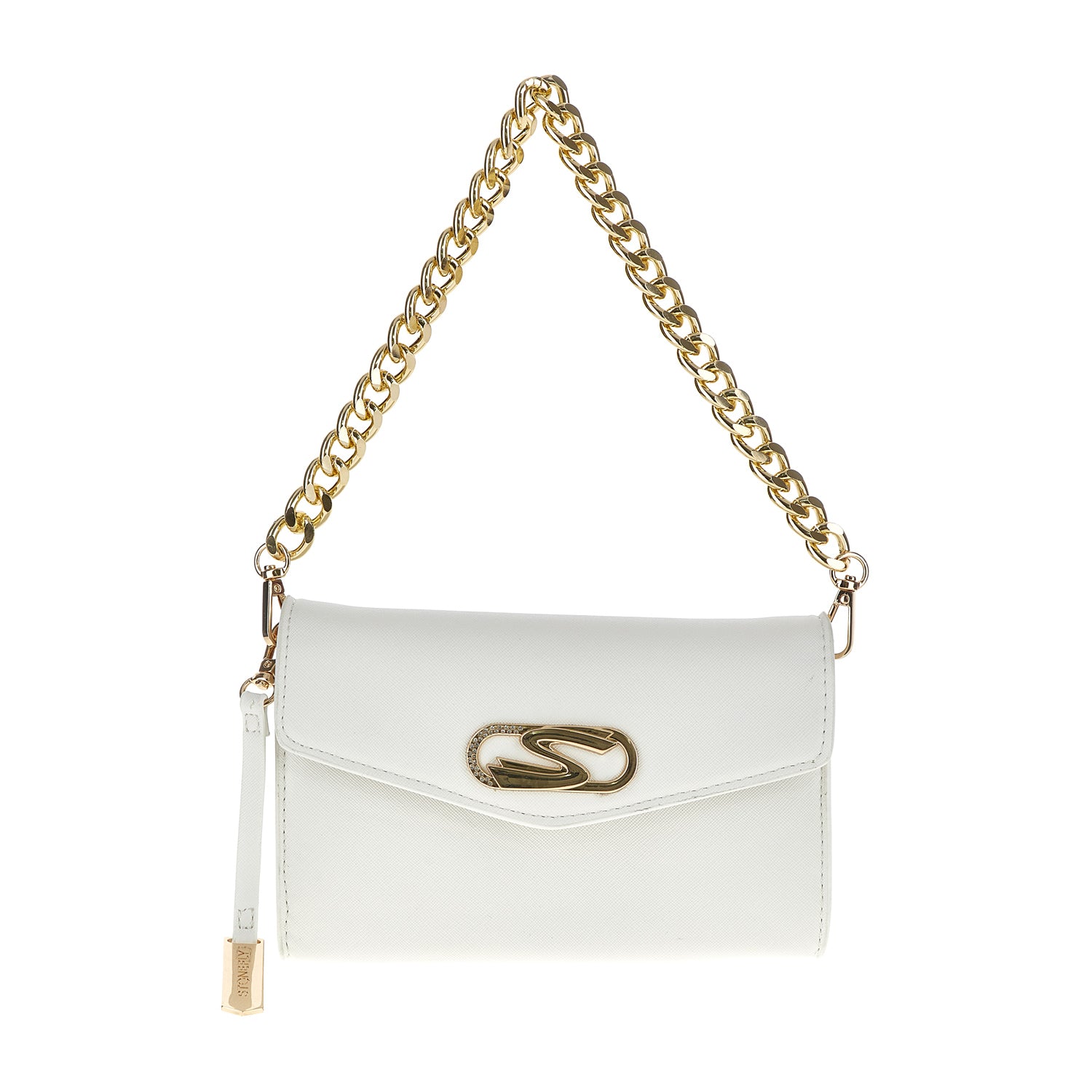 DONNA BORSA A TRACOLLA FLYEVENT FLAP CROSSBODY BIANCO 221288 0F1 01