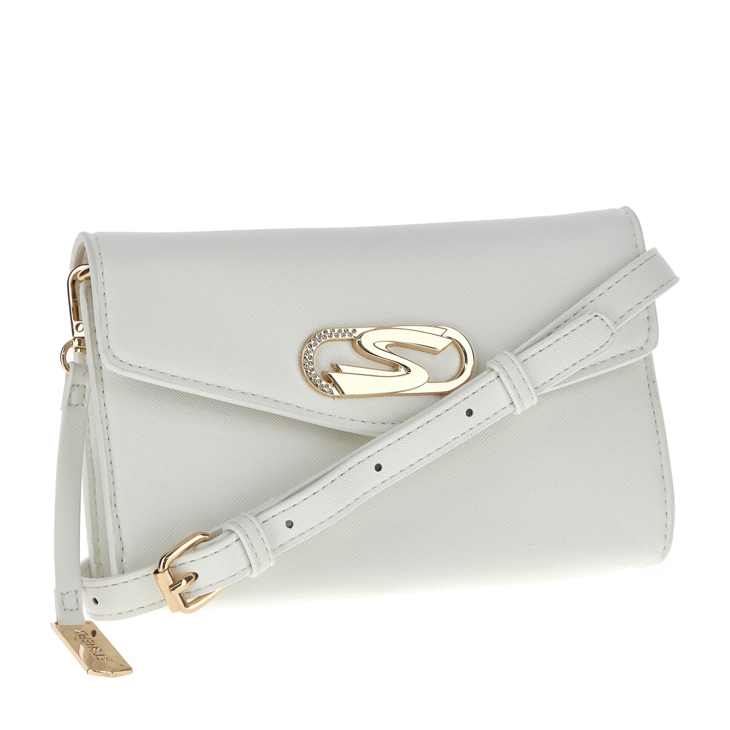 DONNA BORSA A TRACOLLA FLYEVENT FLAP CROSSBODY BIANCO 221288 0F1 02