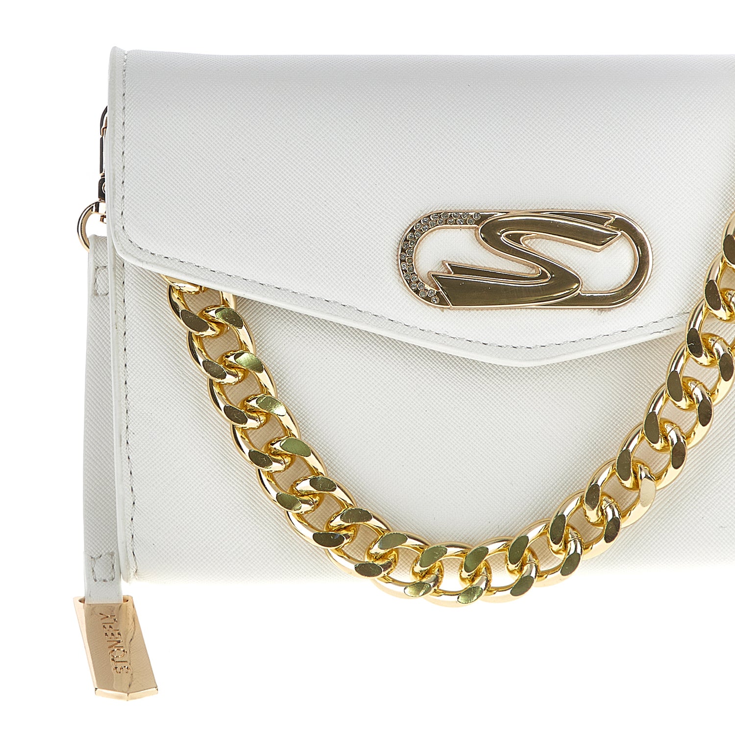 DONNA BORSA A TRACOLLA FLYEVENT FLAP CROSSBODY BIANCO 221288 0F1 03