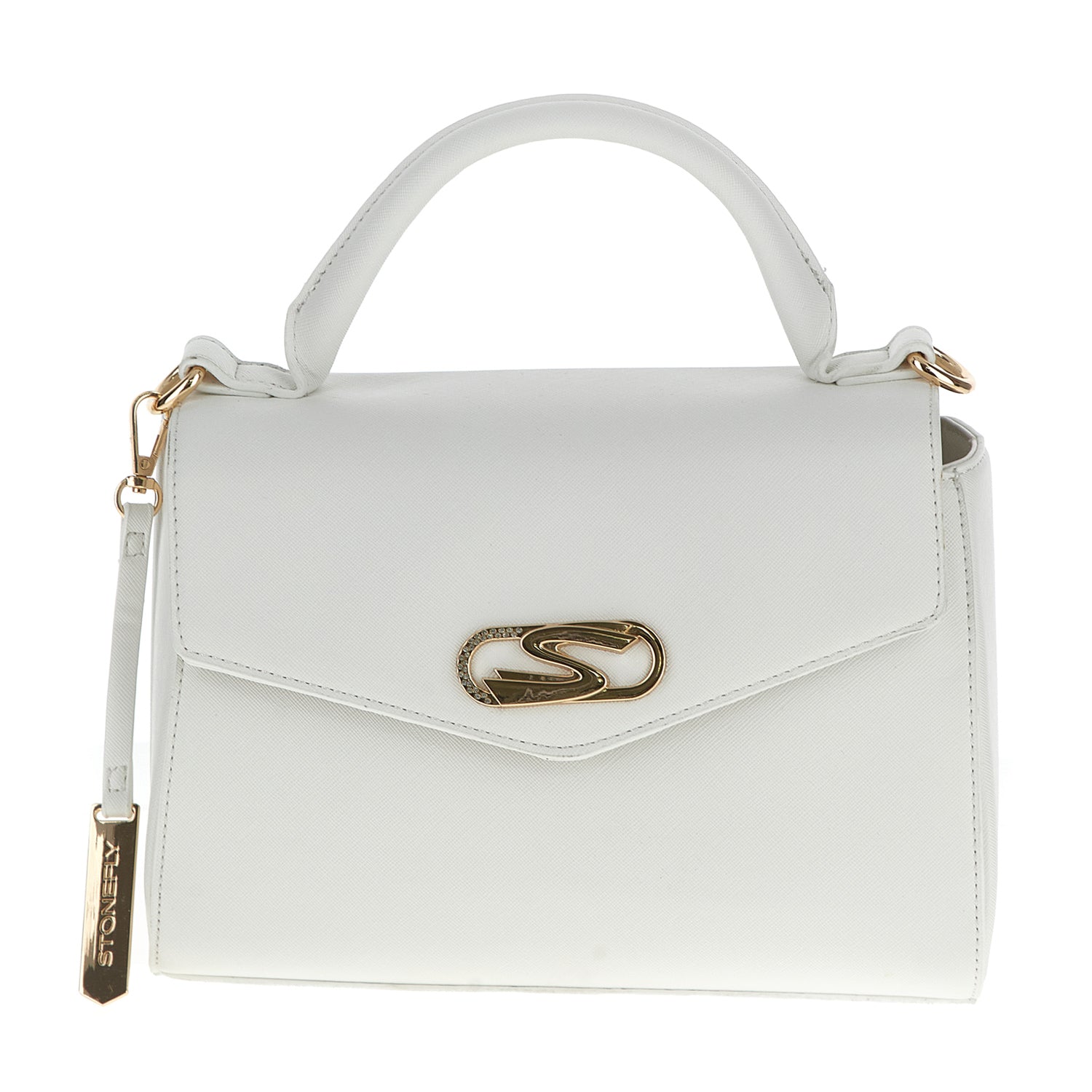 DONNA BORSA A MANO FLYEVENT TOP HANDLE L BIANCO 221289 0F1 01