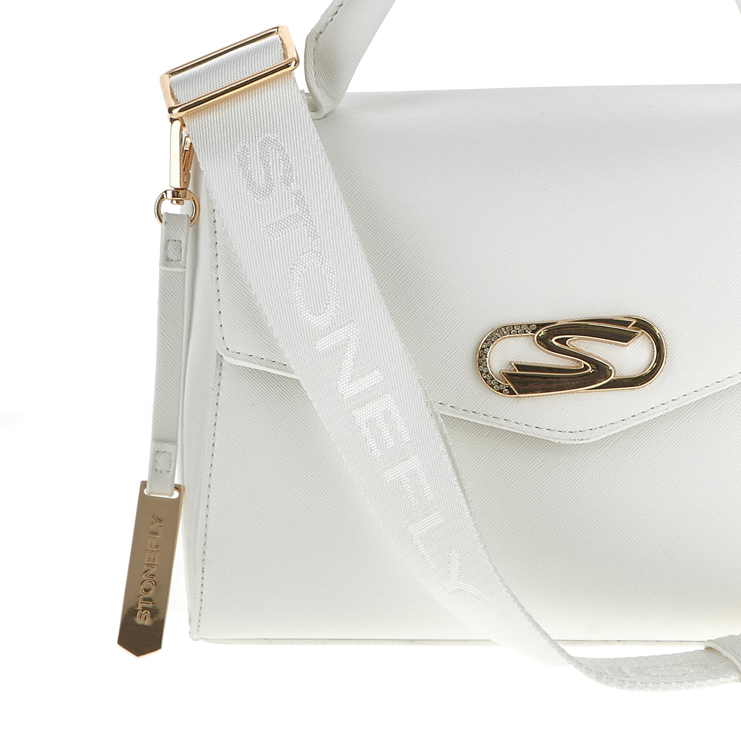 DONNA BORSA A MANO FLYEVENT TOP HANDLE L BIANCO 221289 0F1 03