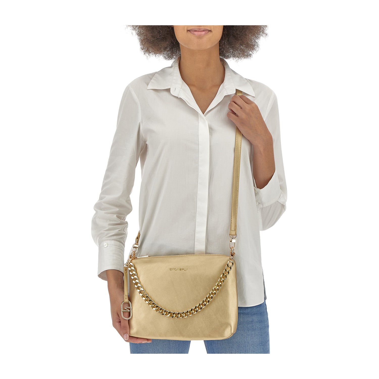 DONNA SACCA FLYGRAIN POUCH BAG SISTEMARE 221293 CI0 11