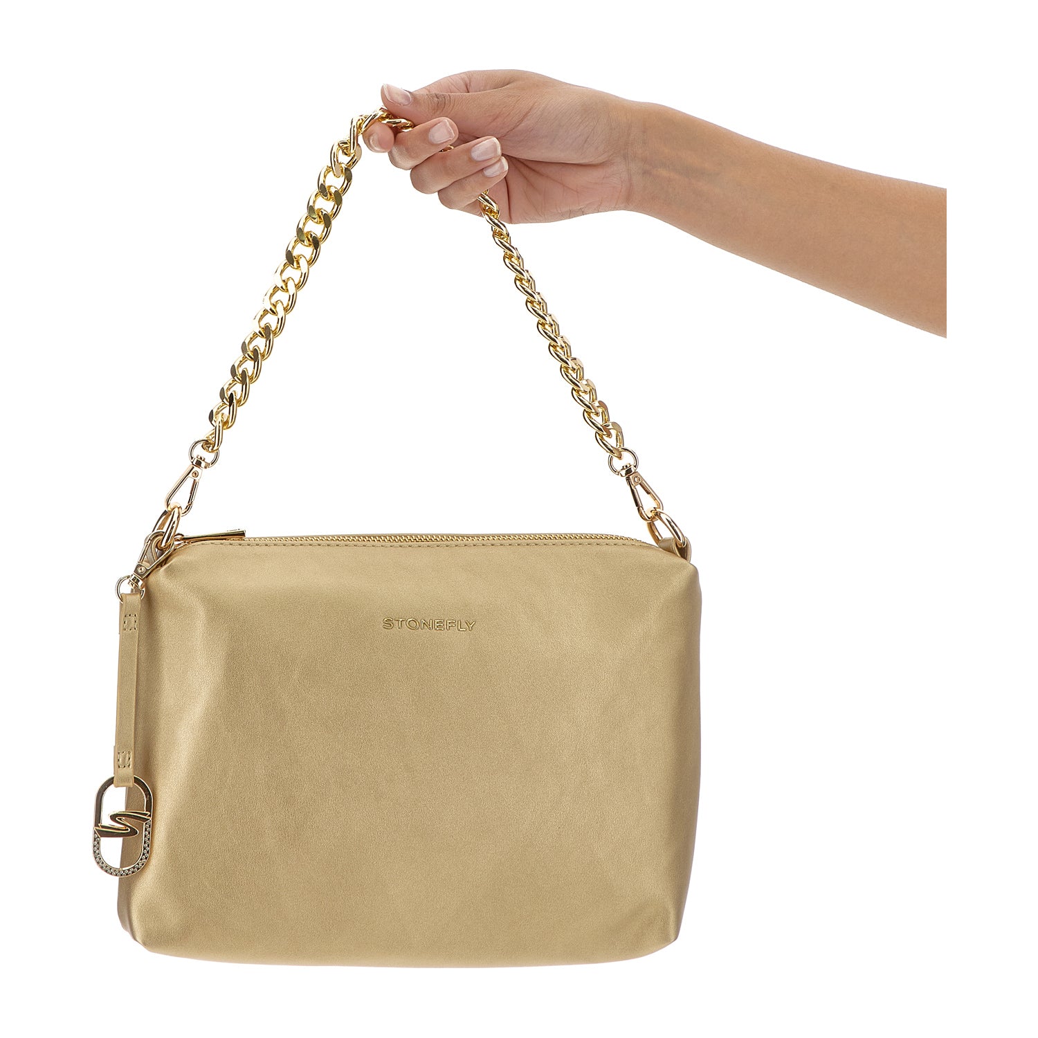 DONNA SACCA FLYGRAIN POUCH BAG SISTEMARE 221293 CI0 12