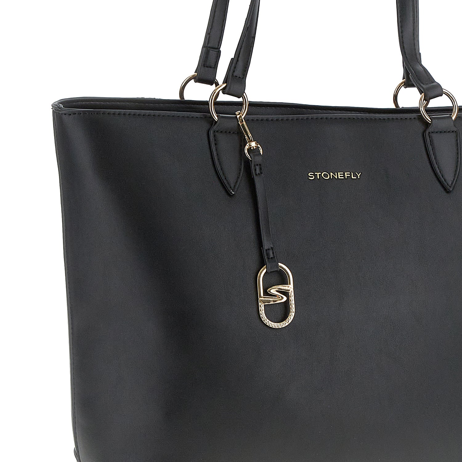 DONNA BORSA SHOPPER FLYGRAIN SHOPPER NERO 221294 000 03