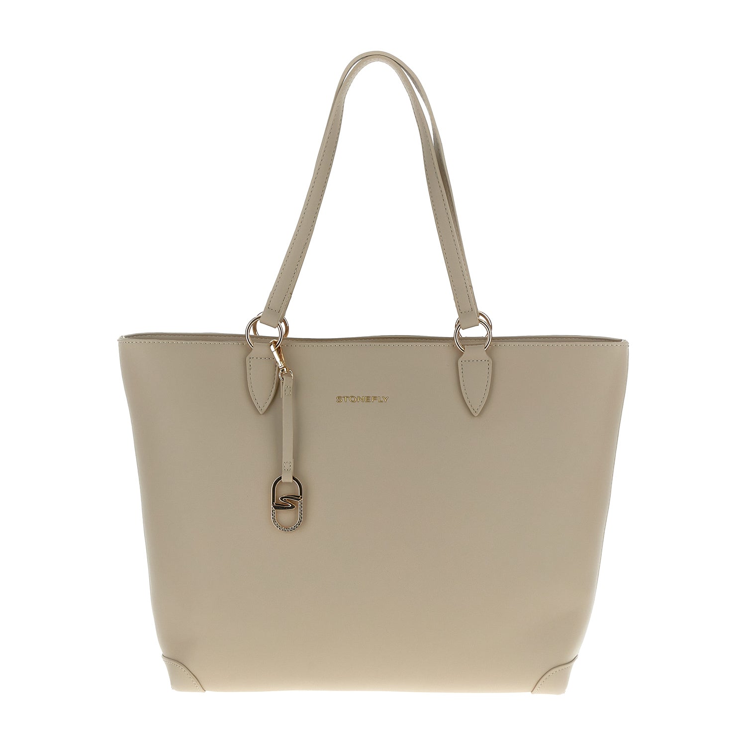 DONNA BORSA SHOPPER FLYGRAIN SHOPPER BEIGE 221294 9WI 01