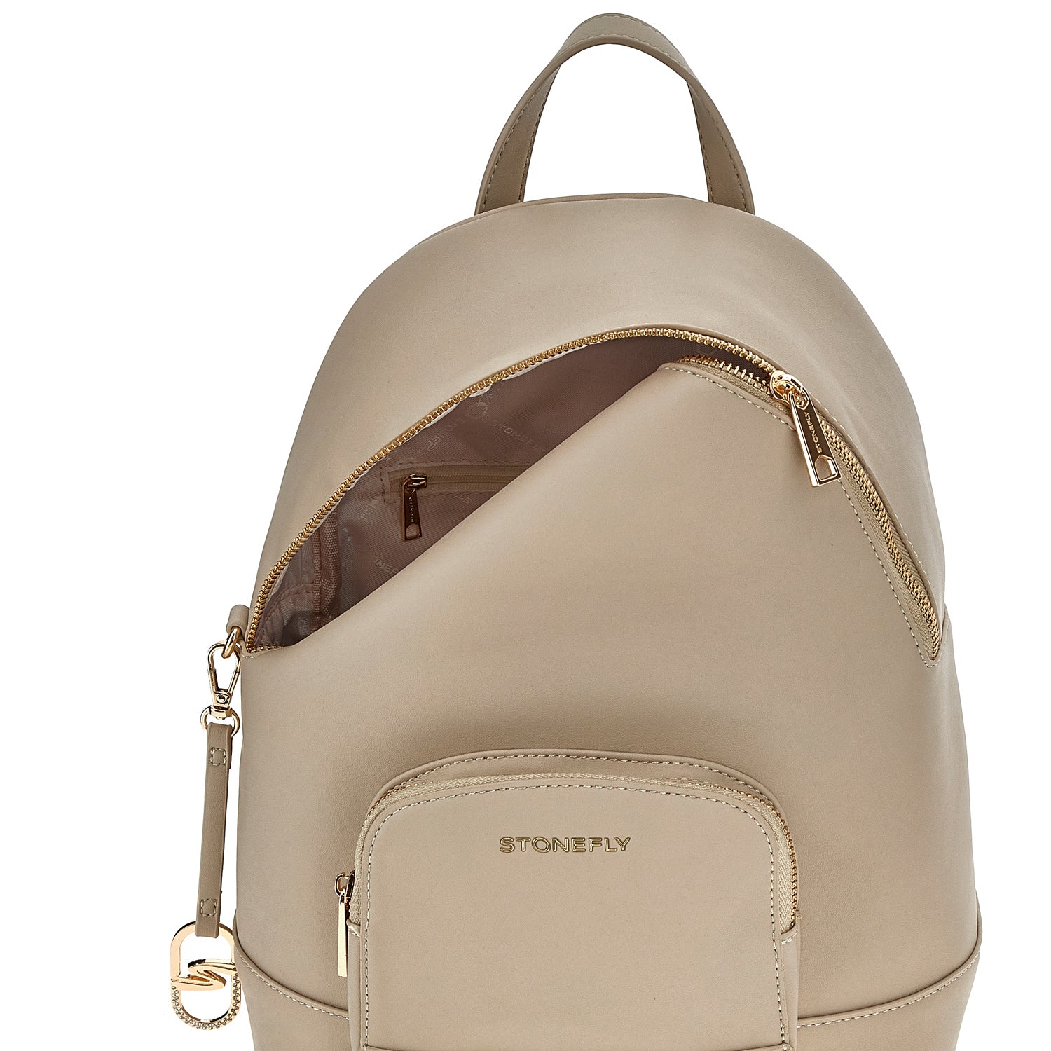 DONNA ZAINO FLYGRAIN BACKPACK BEIGE 221296 9WI 13