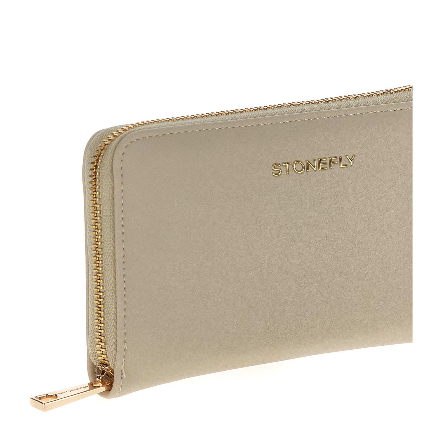 DONNA PORTAFOGLIO GRANDE FLYGRAIN WALLET L BEIGE 221297 9WI 02