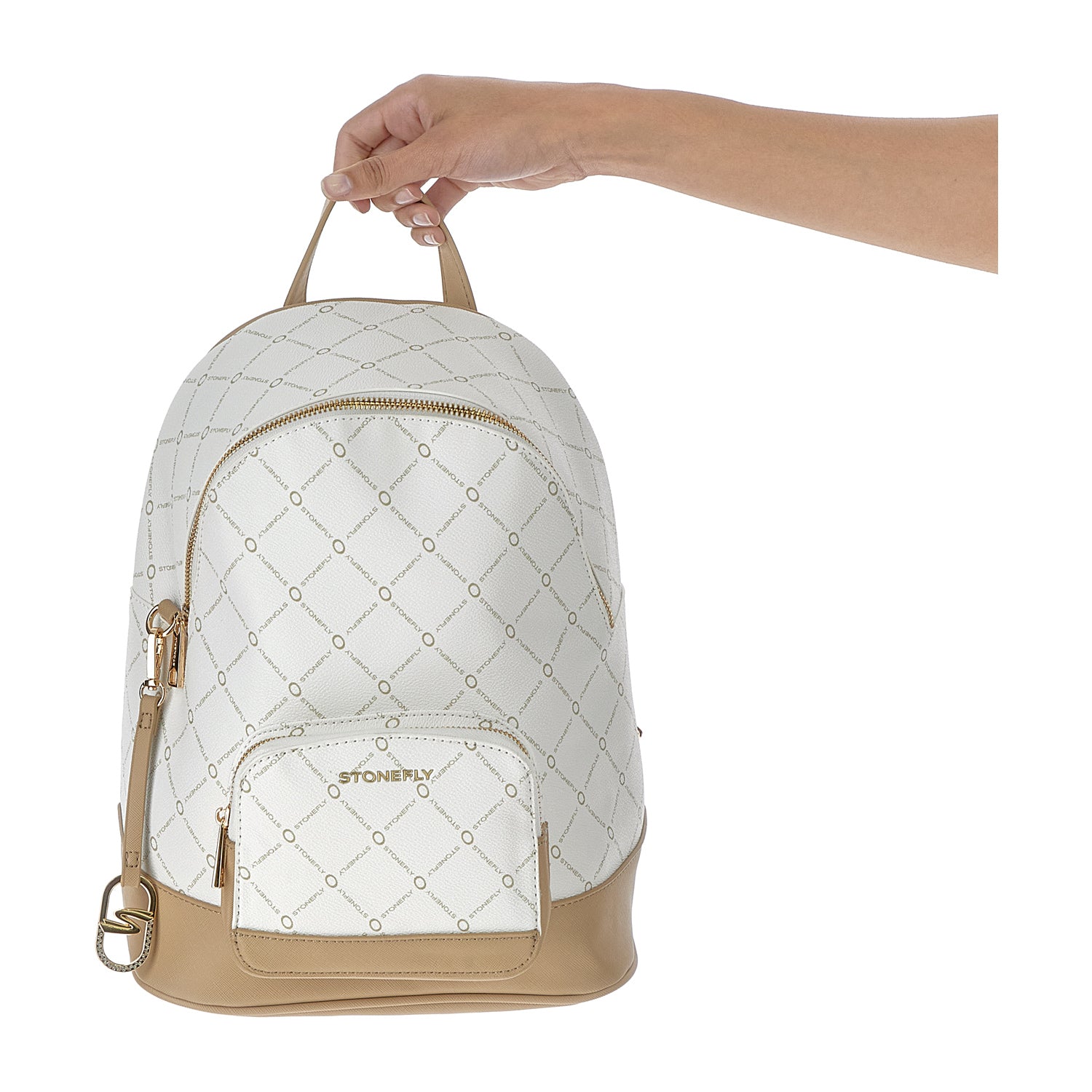 DONNA ZAINO FLYSIGN BACKPACK BIANCO 221305 010 12
