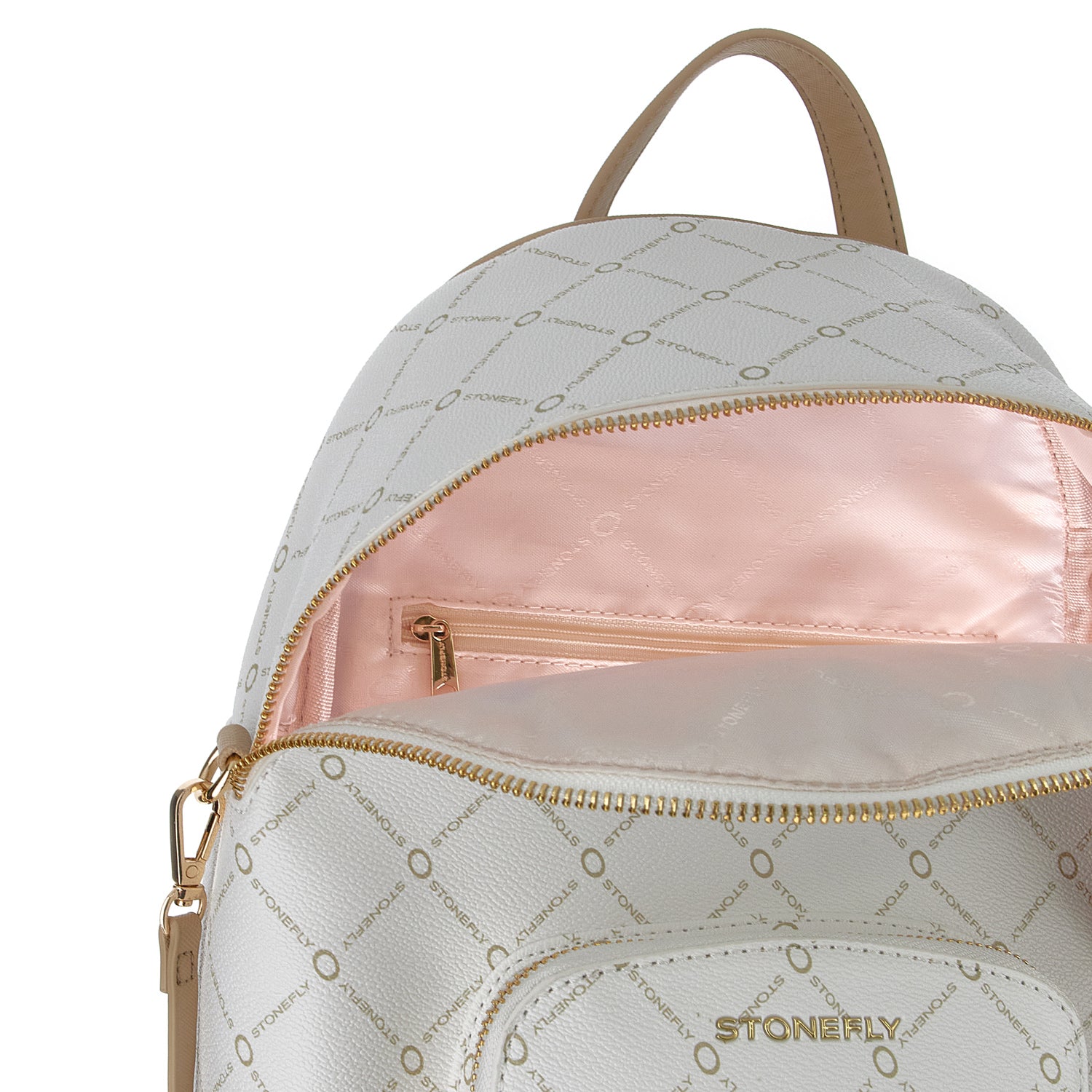 DONNA ZAINO FLYSIGN BACKPACK BIANCO 221305 010 13