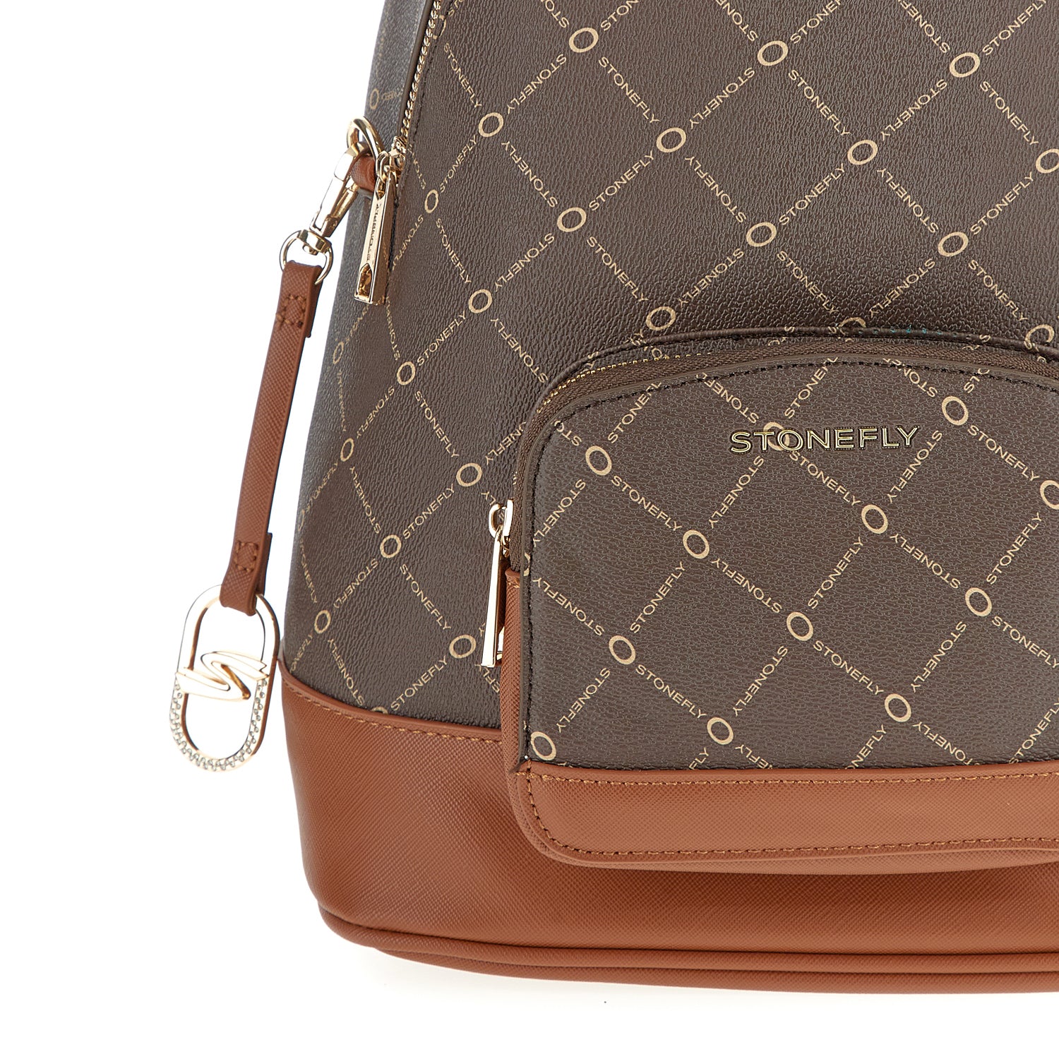 DONNA ZAINO FLYSIGN BACKPACK MARRONE 221305 M29 03