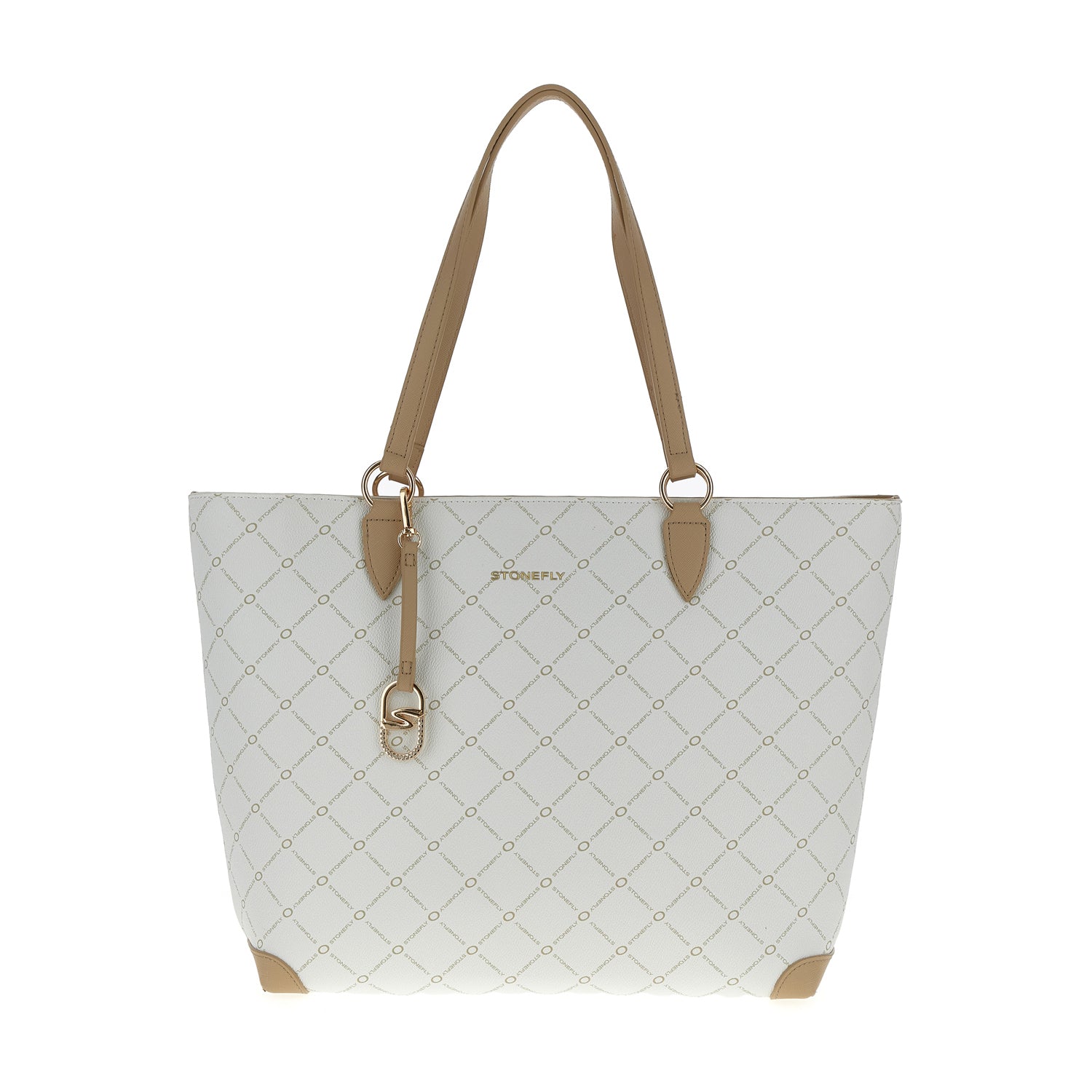 BORSA SHOPPER DAILY CASUAL BIANCO - Main Image