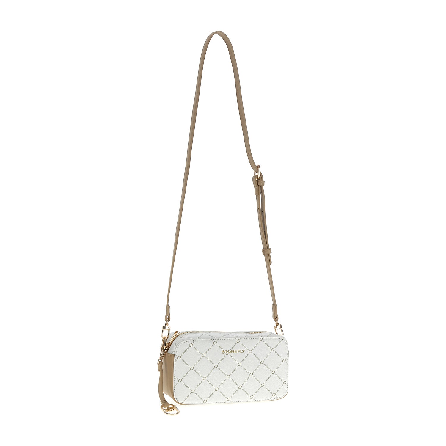 DONNA BORSA A TRACOLLA FLYSIGN CAMERA BAG M BIANCO 221307 010 02