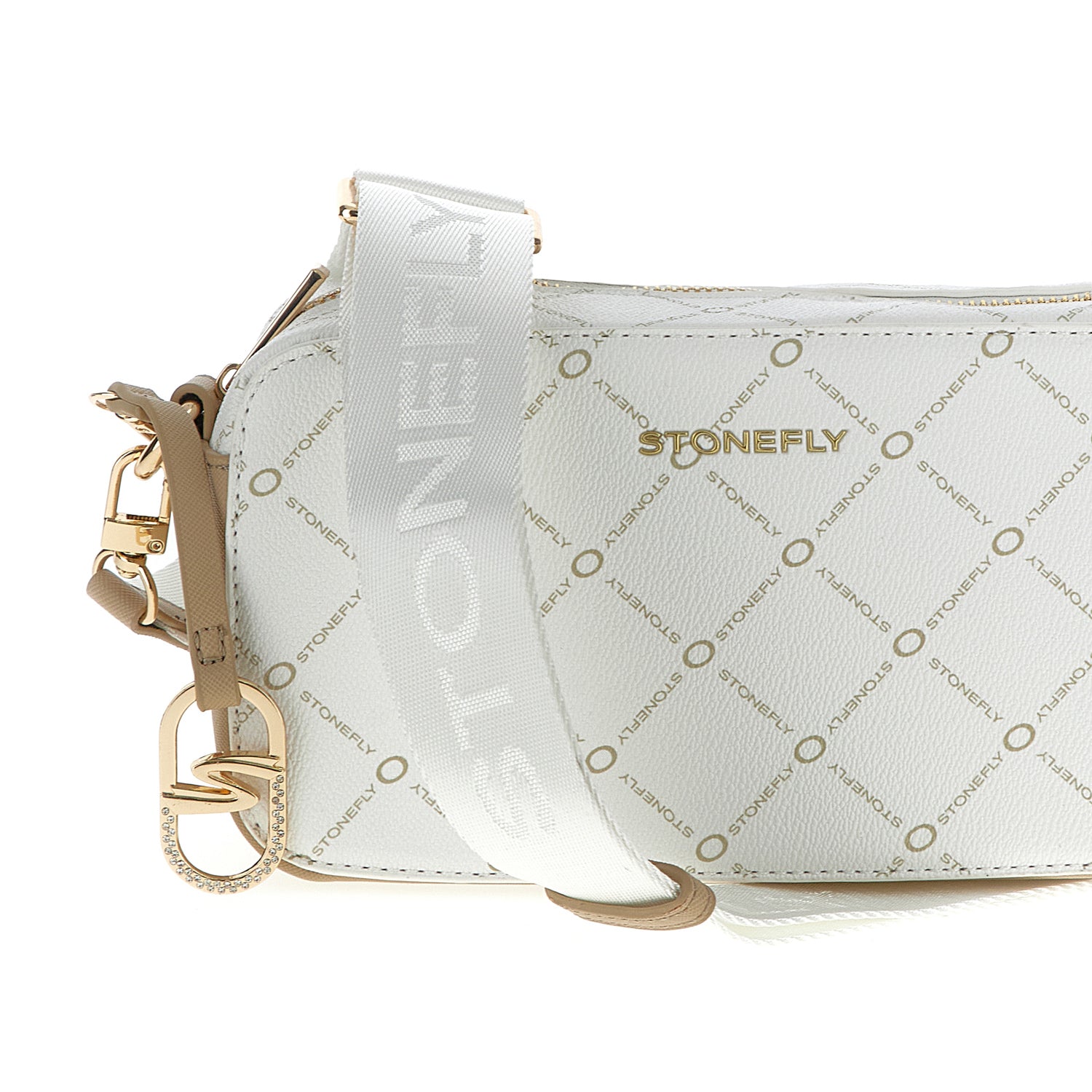 DONNA BORSA A TRACOLLA FLYSIGN CAMERA BAG M BIANCO 221307 010 03
