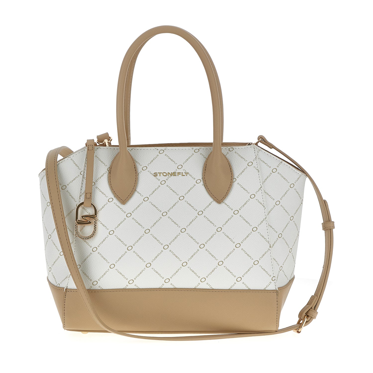DONNA BORSA TOTE FLYSIGN HANDBAG BIANCO 221308 010 02