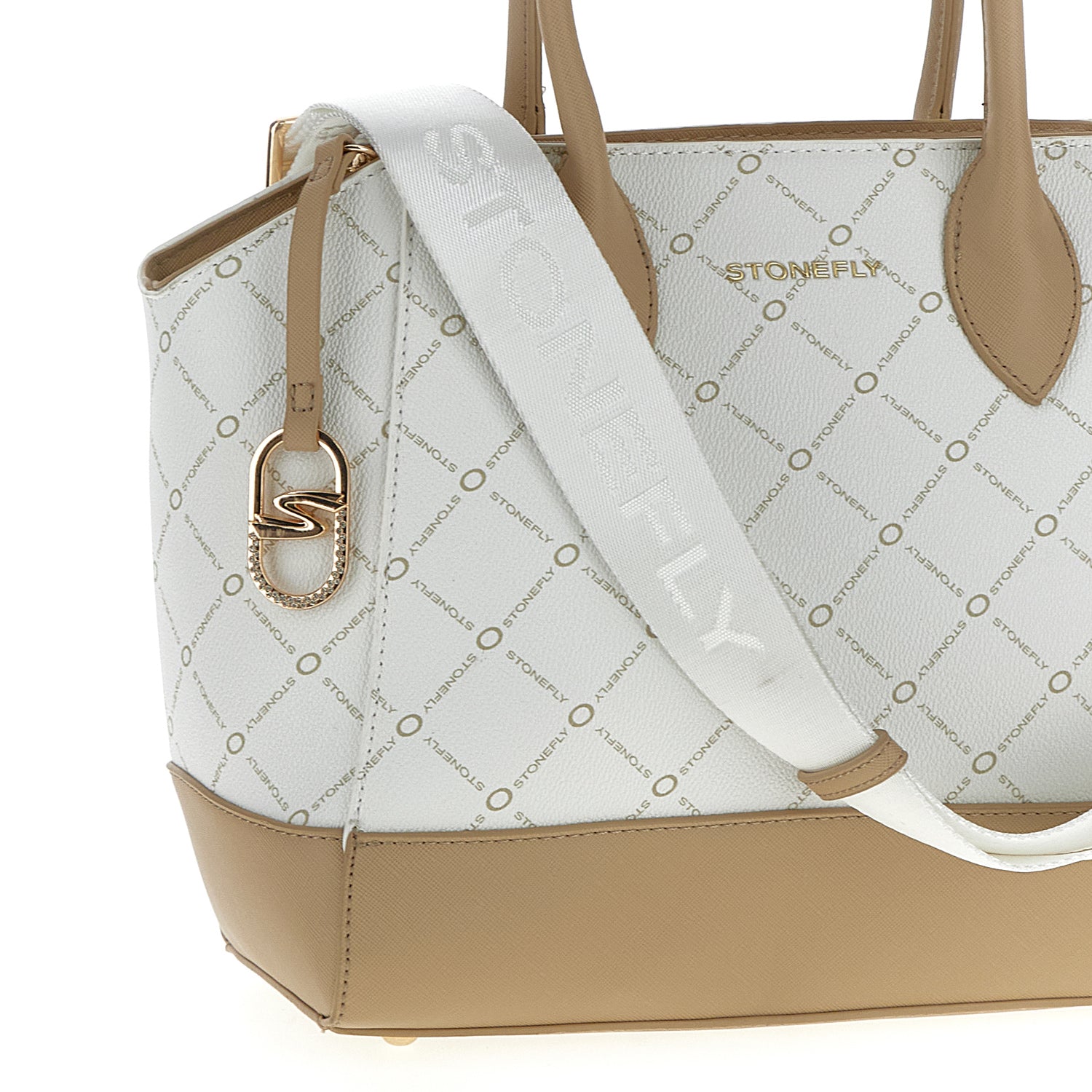 DONNA BORSA TOTE FLYSIGN HANDBAG BIANCO 221308 010 03