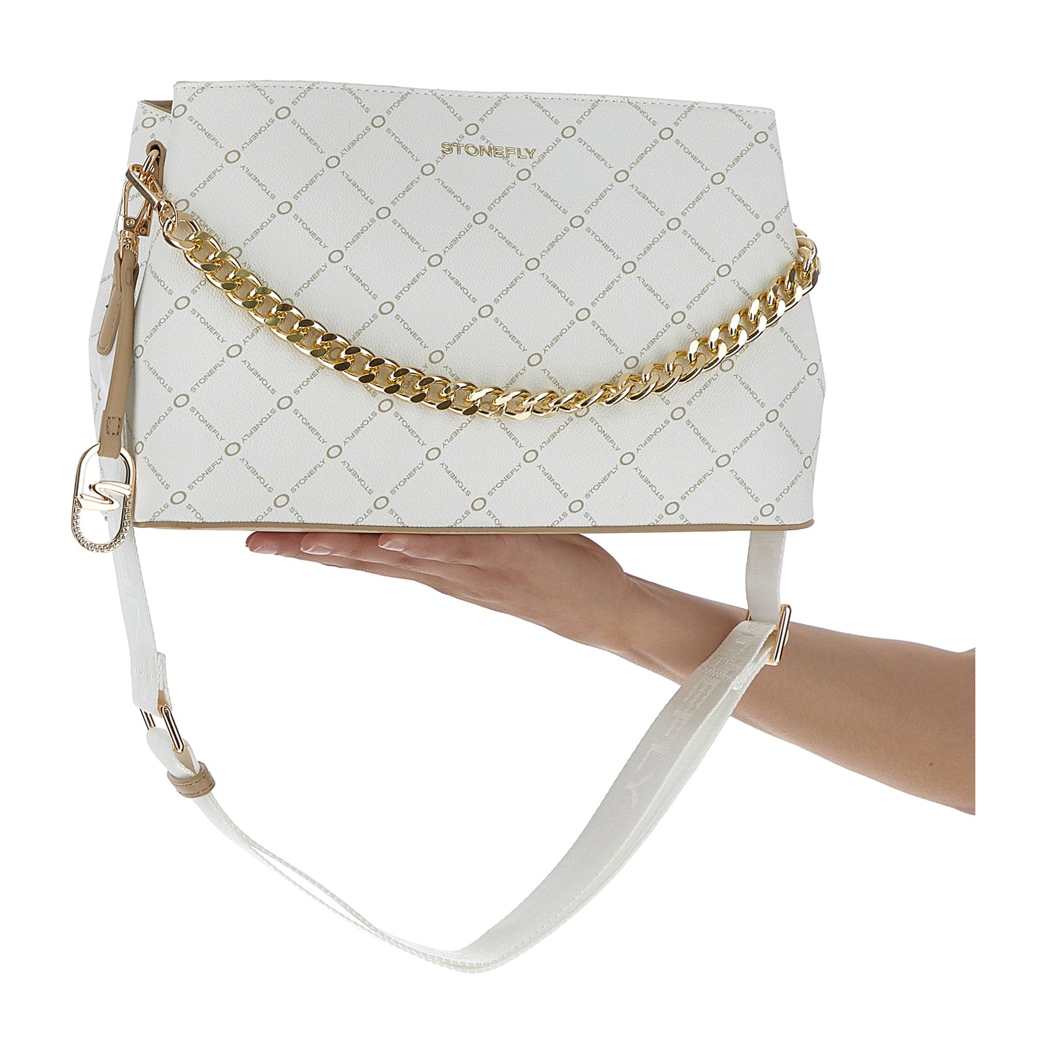 DONNA CAP BAG FLYSIGN CAP BAG L BIANCO 221311 010 12