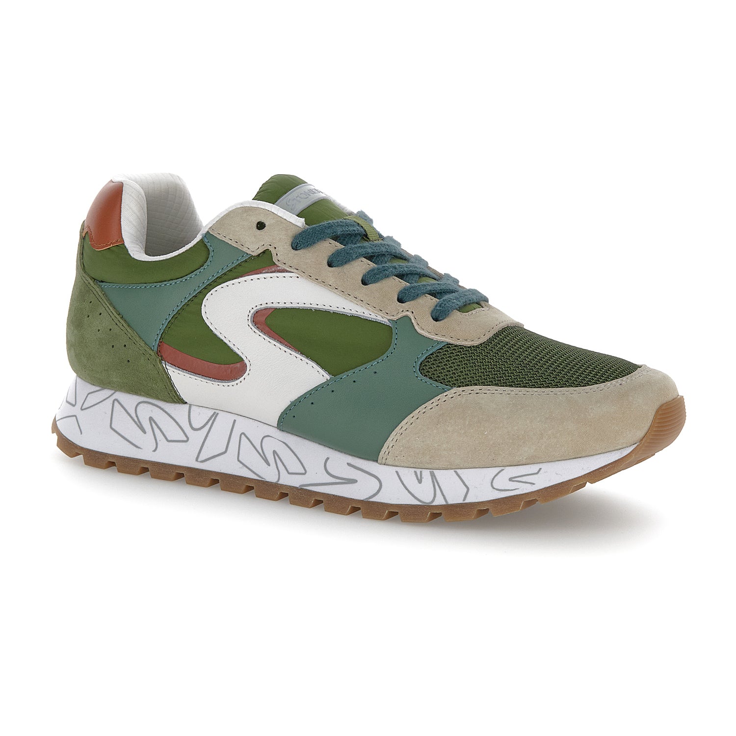 UOMO SCARPE ALLACCIATE YS 1100 BEIGE 221337 CID 02