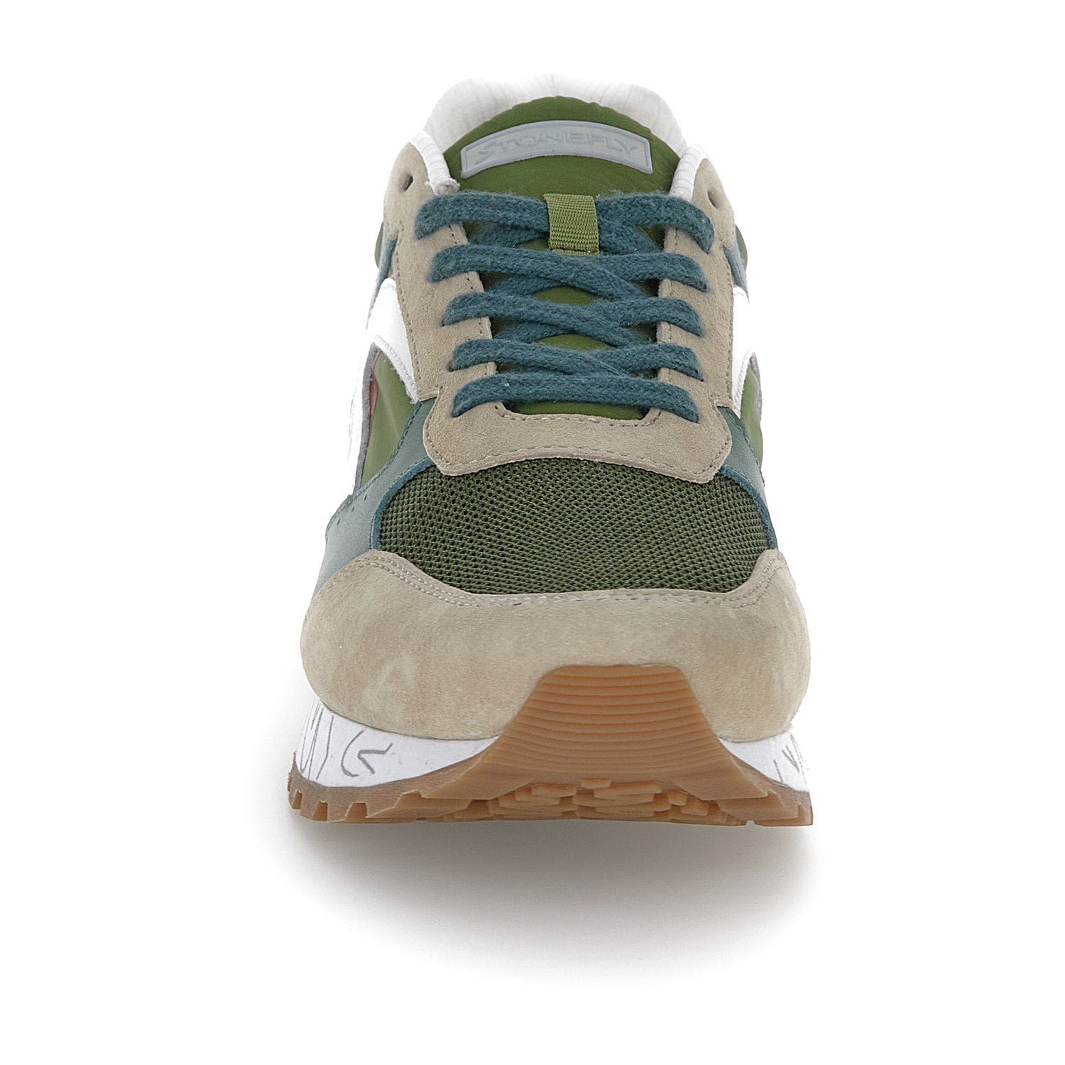 UOMO SCARPE ALLACCIATE YS 1100 BEIGE 221337 CID 04