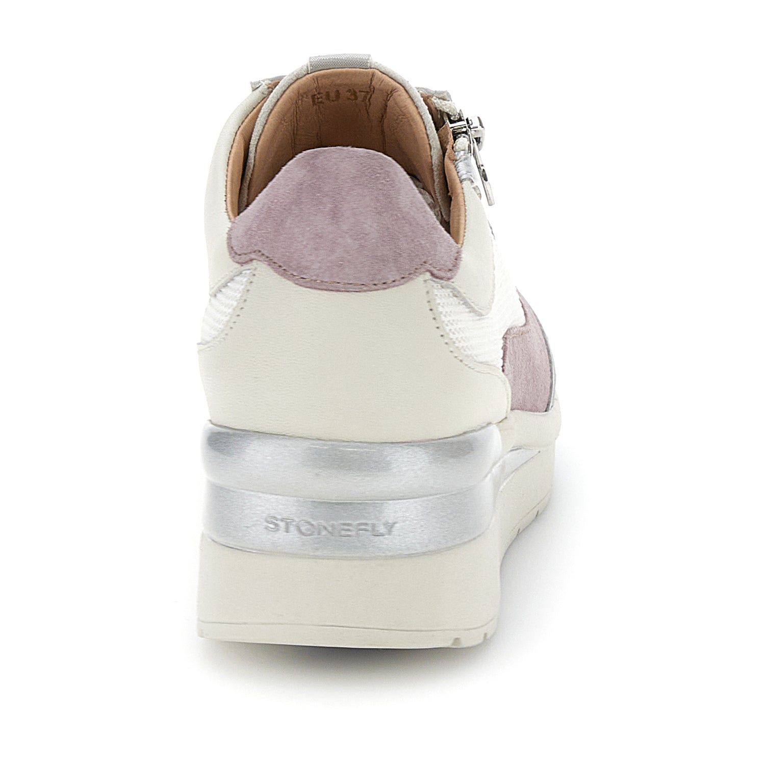 DONNA SCARPE ALLACCIATE CREAM 52 GRIGIO CHIARO 221420 7OH 05