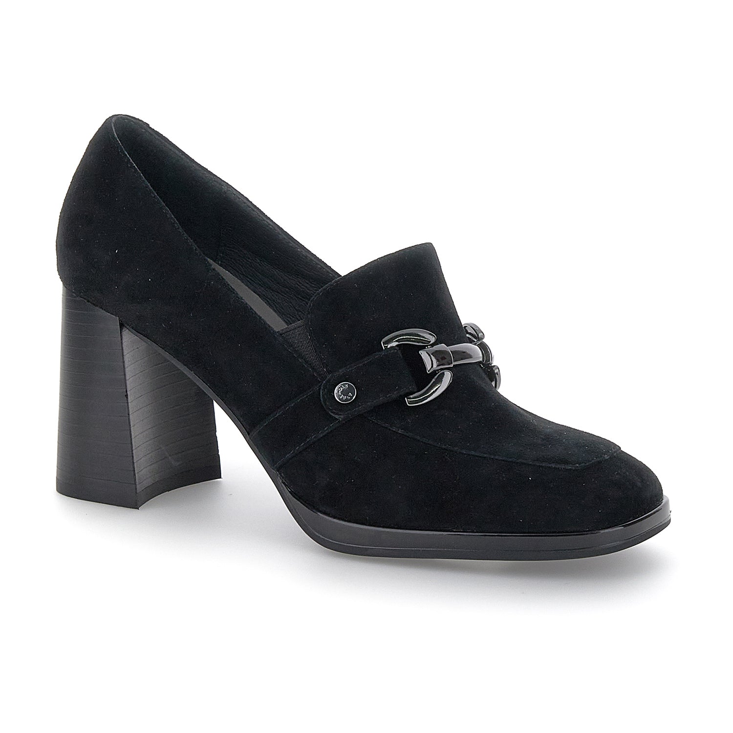 DONNA SCARPE CON TACCO BLANCA 1 NERO 221587 000 02