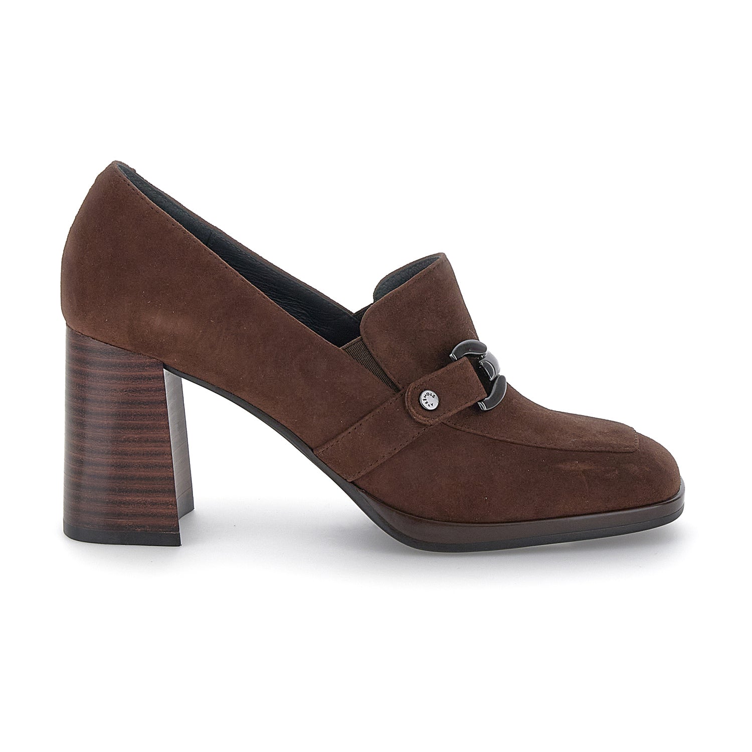 DONNA SCARPE CON TACCO BLANCA 1 MARRONE SCURO 221587 Z67 01