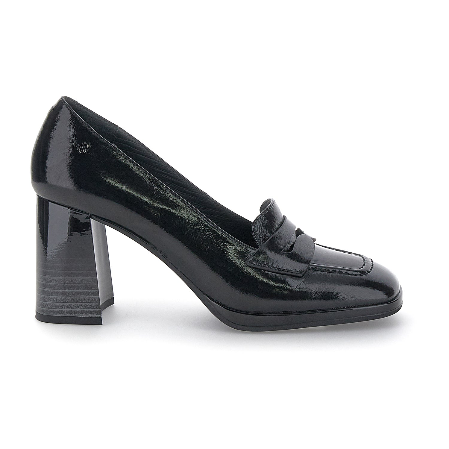 BLANCA HEEL SHOE BLACK - Main Image