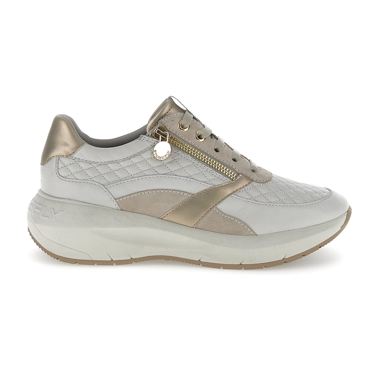 DONNA SCARPE ALLACCIATE TWINS 2 GRIGIO CHIARO 221620 CM8 01